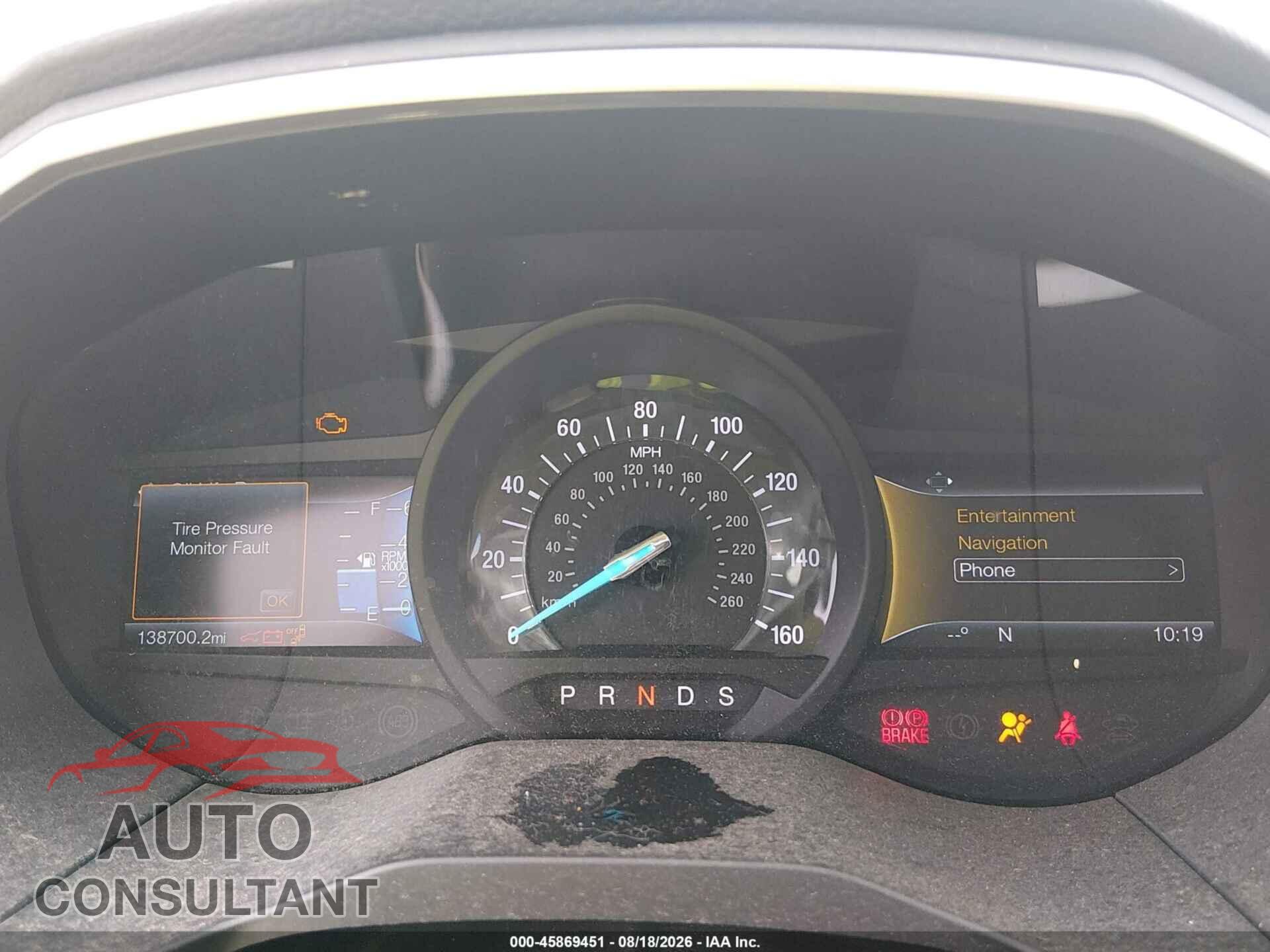FORD EDGE 2017 - 2FMPK3J98HBC42774