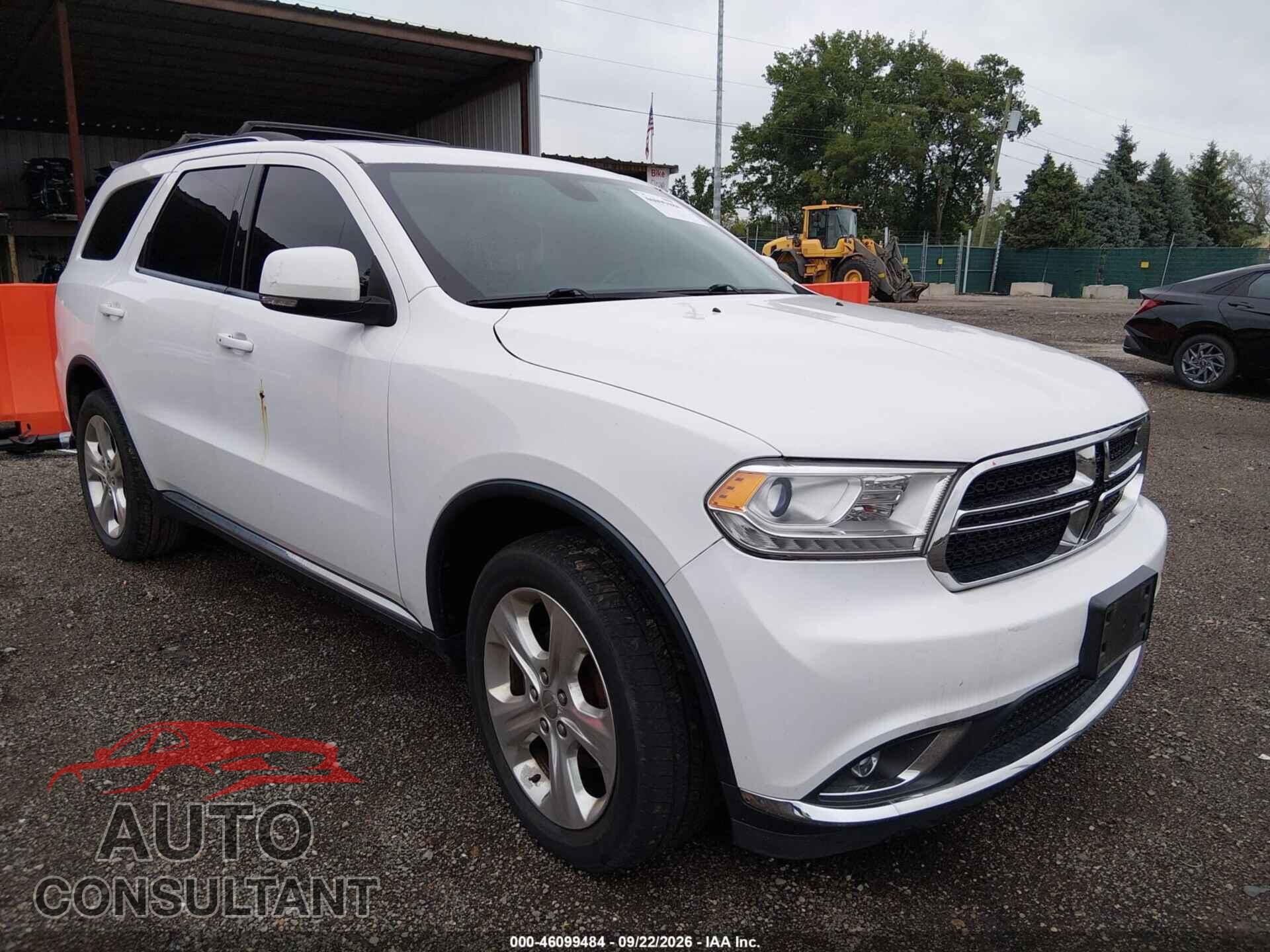 DODGE DURANGO 2014 - 1C4RDJDG5EC586631