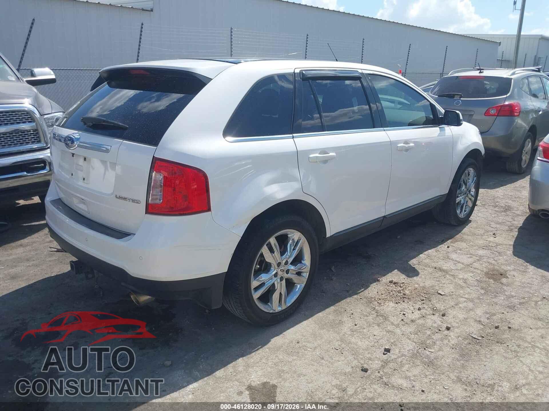 FORD EDGE 2012 - 2FMDK3KC6CBA62926
