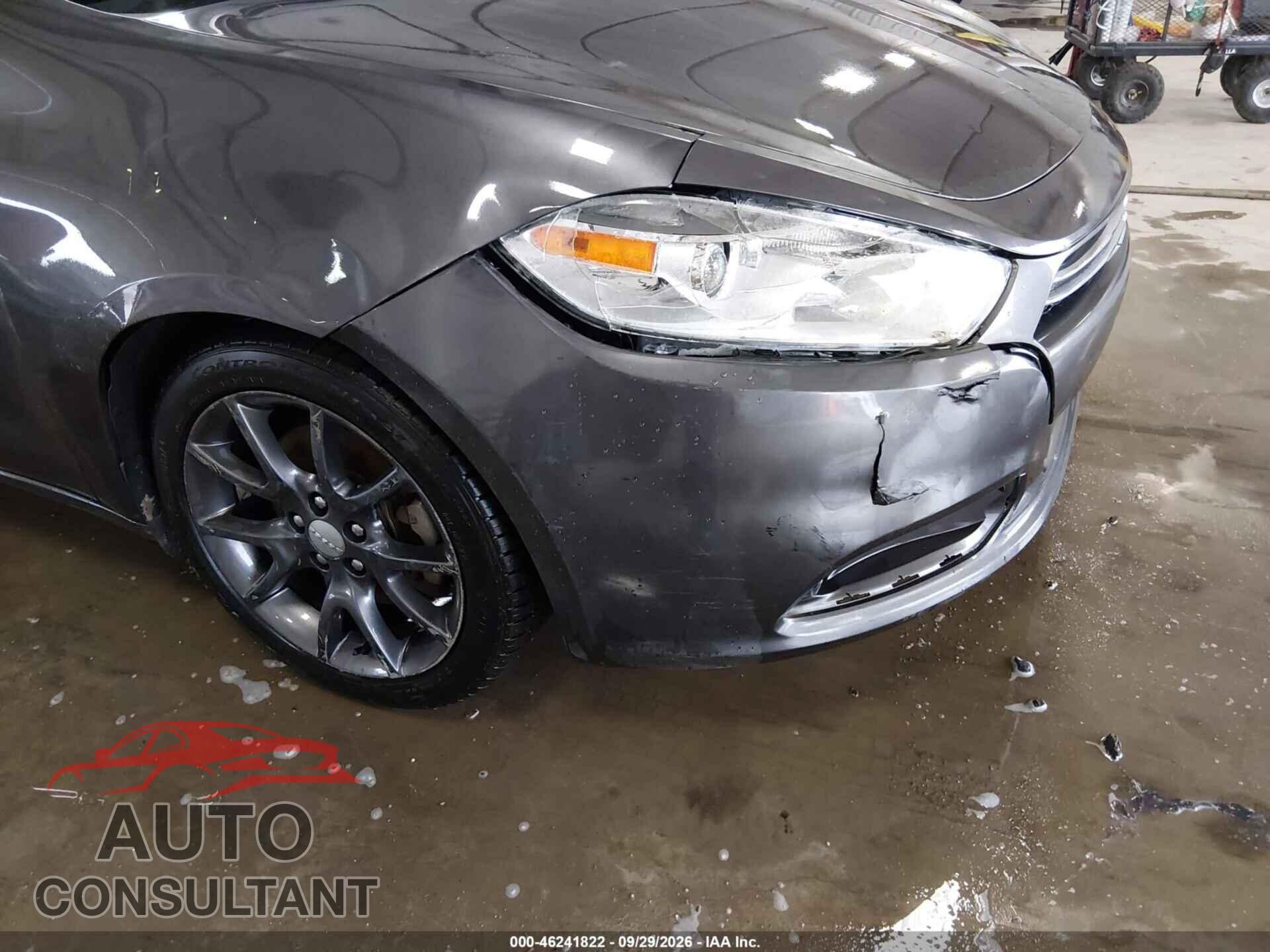 DODGE DART 2015 - 1C3CDFDH5FD404406