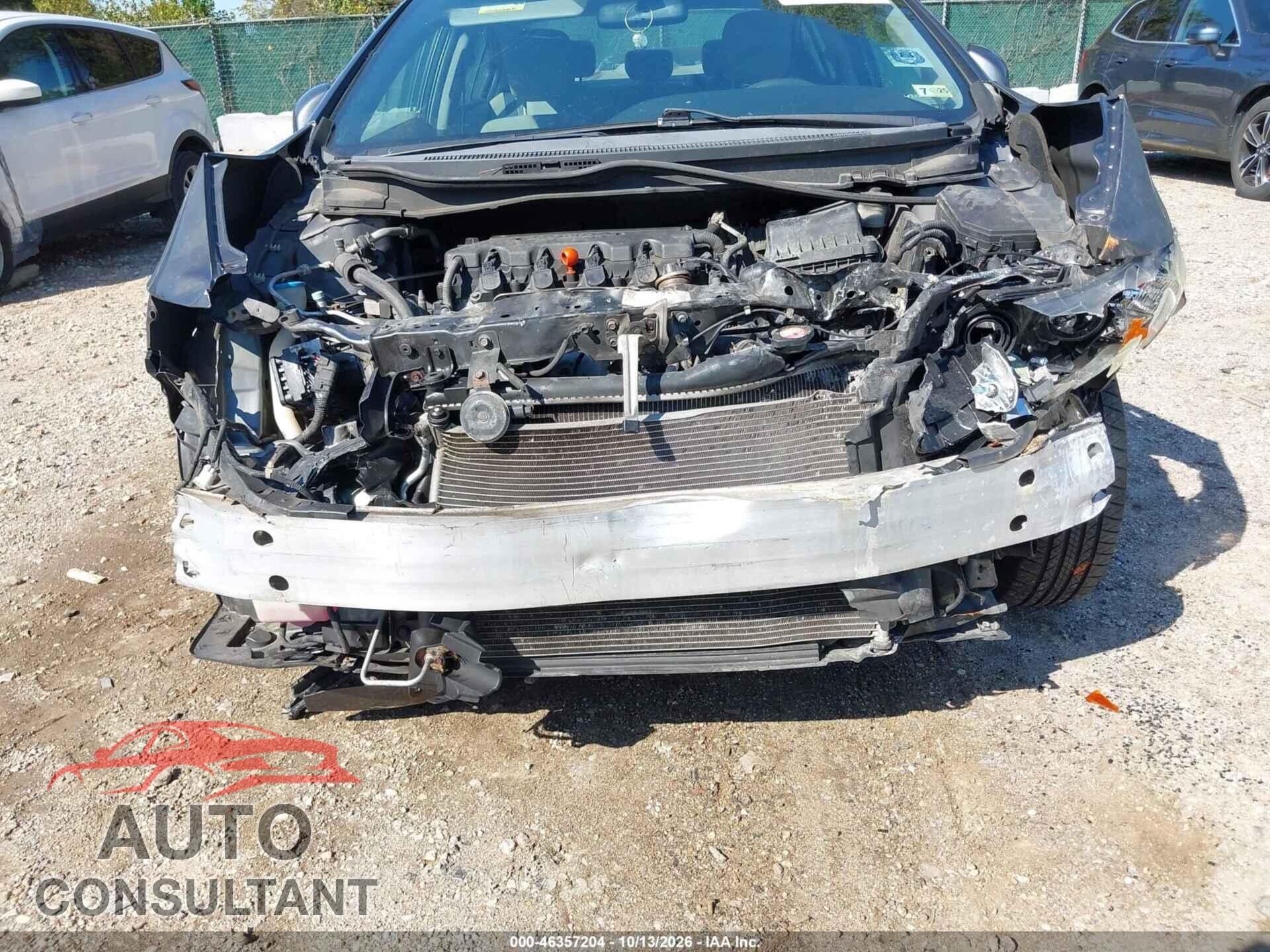 HONDA CIVIC 2013 - 19XFB2F56DE217830