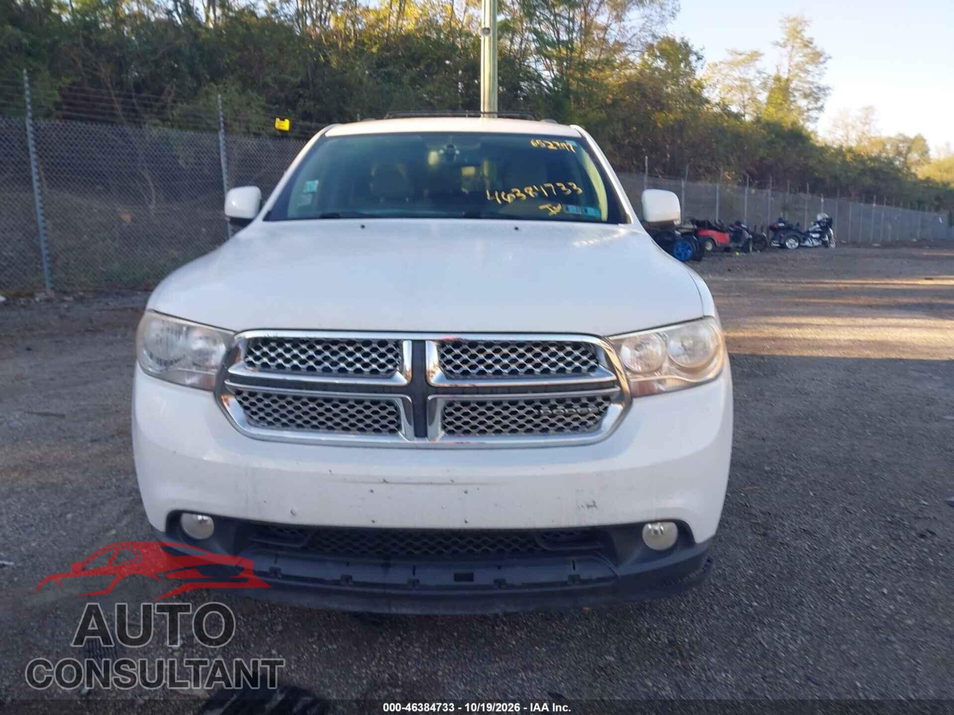 DODGE DURANGO 2013 - 1C4SDJDT7DC652397