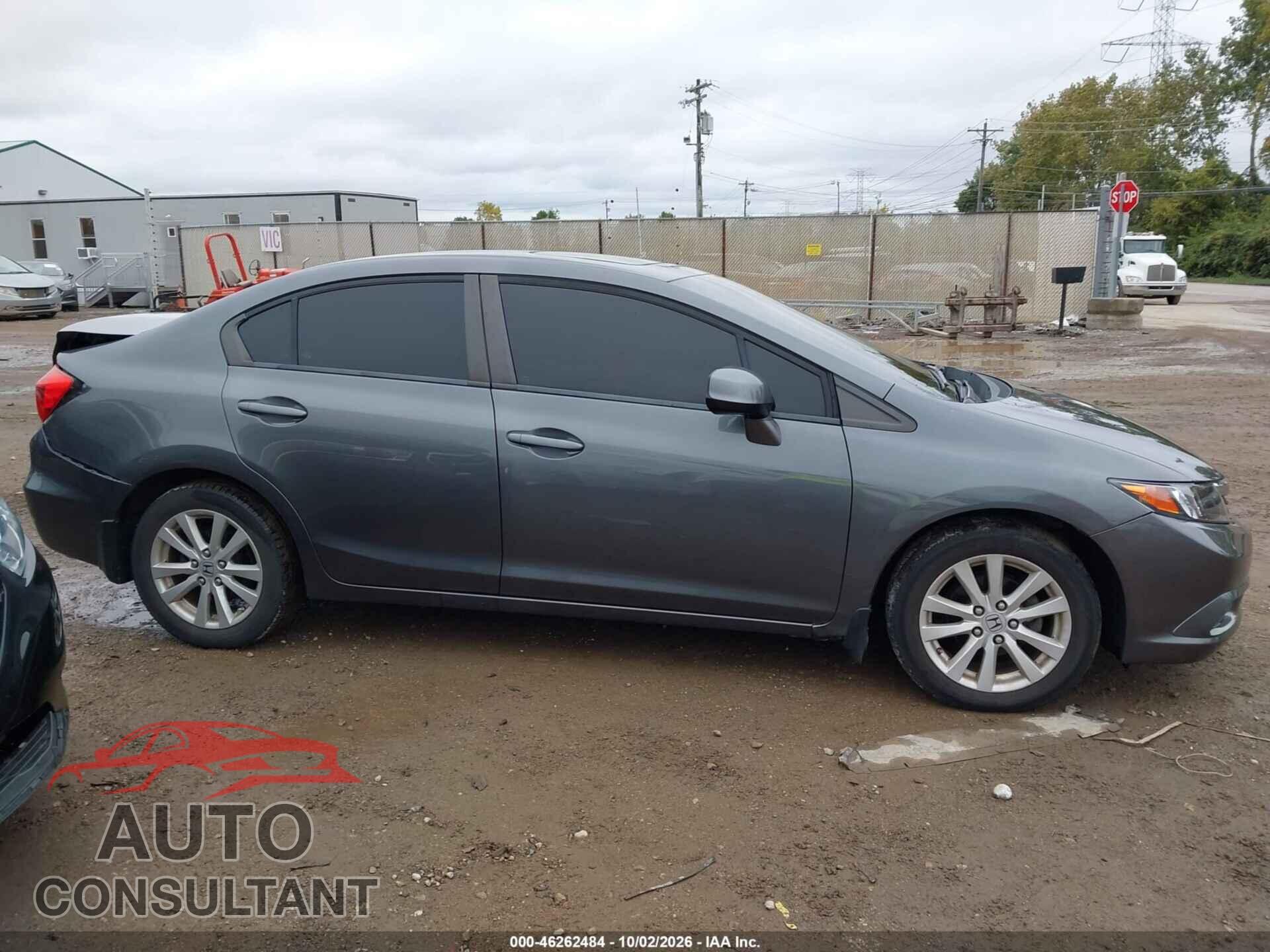 HONDA CIVIC 2012 - 19XFB2F83CE021904