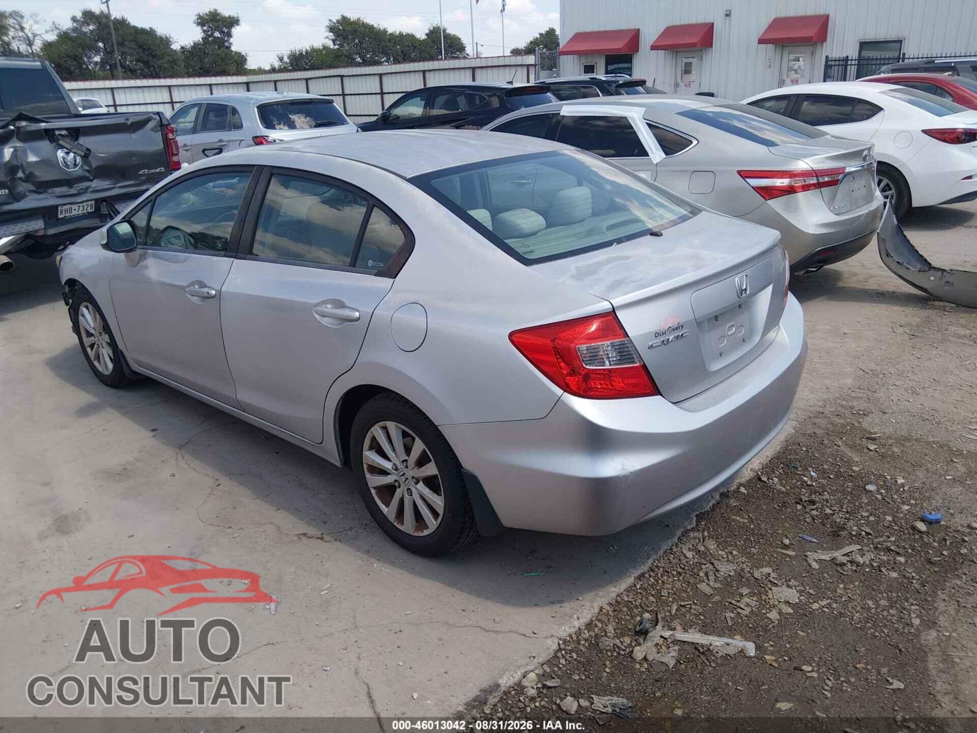 HONDA CIVIC 2012 - 2HGFB2F82CH312769