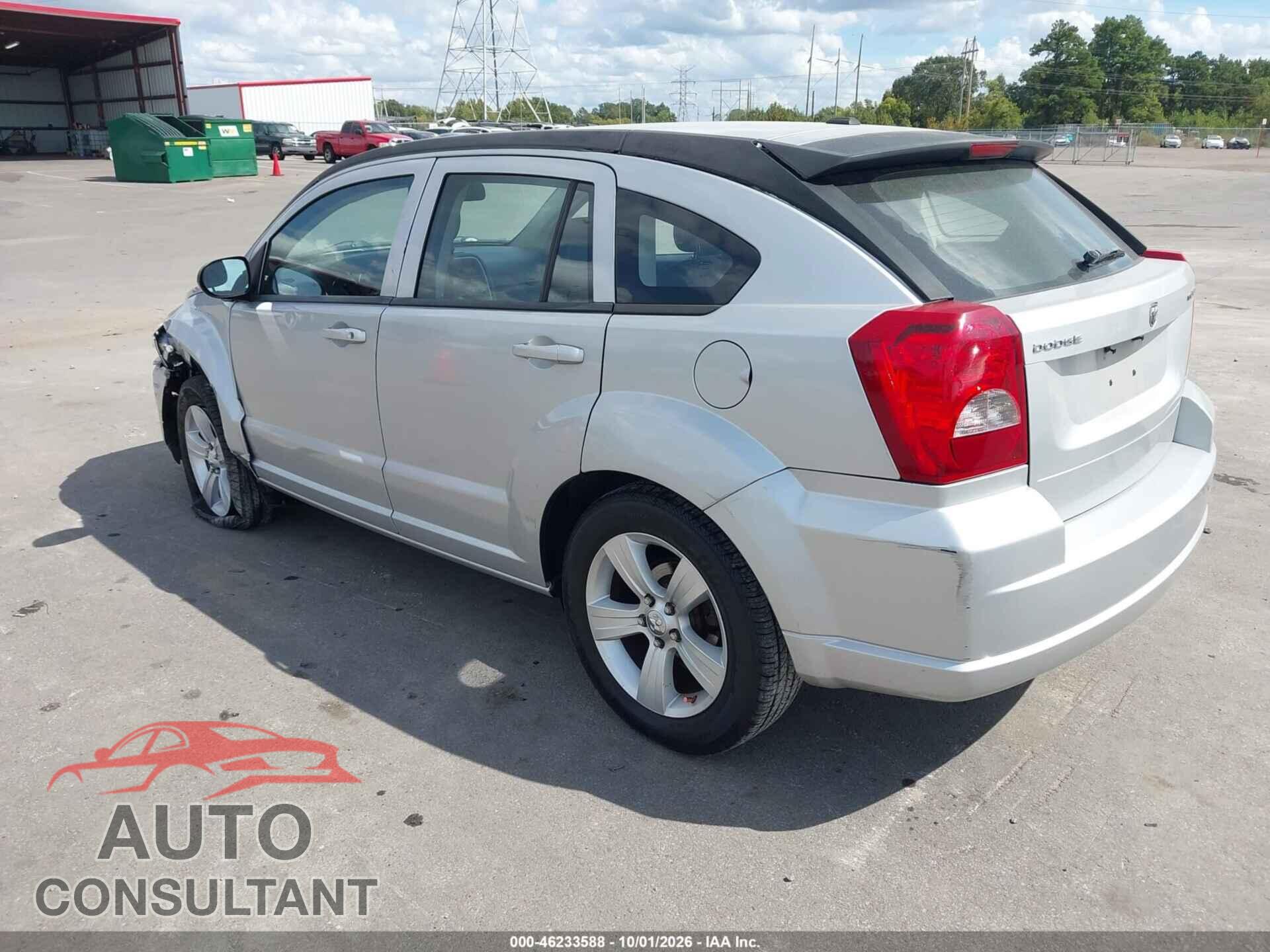 DODGE CALIBER 2012 - 1C3CDWDA6CD536007