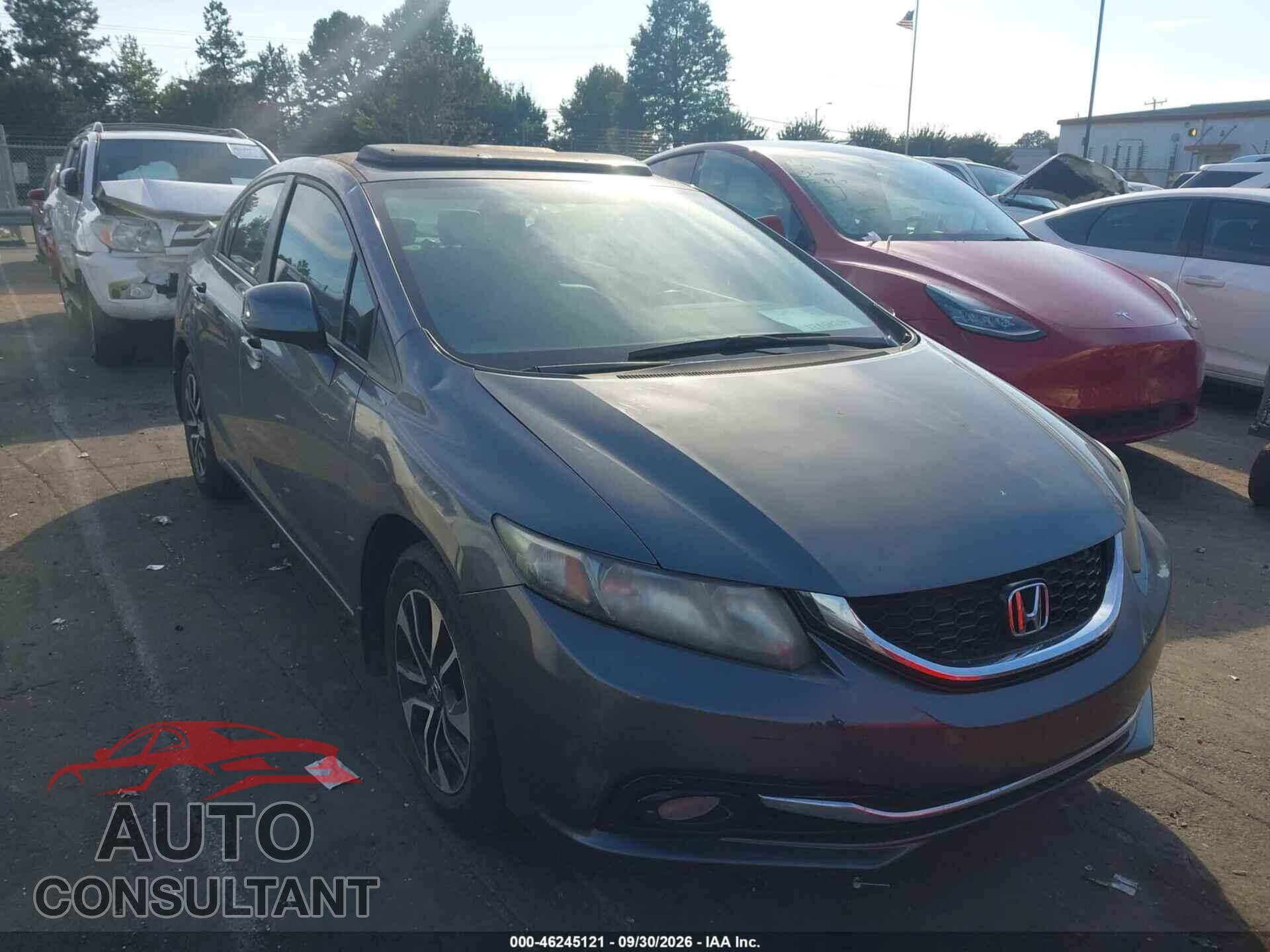 HONDA CIVIC 2013 - 19XFB2F96DE043664