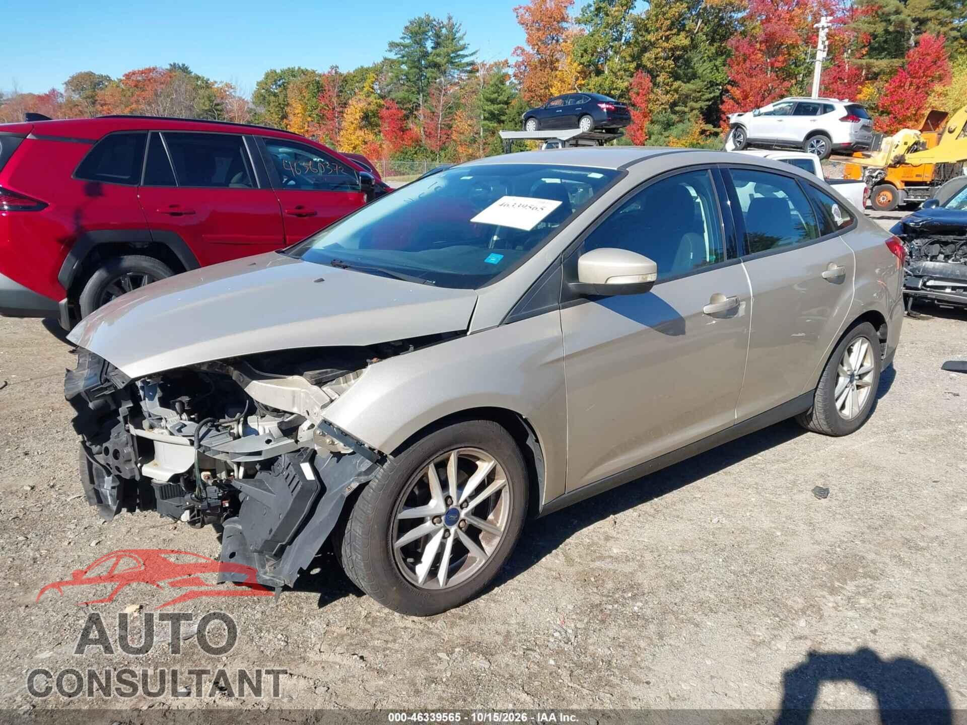 FORD FOCUS 2017 - 1FADP3F29HL288401