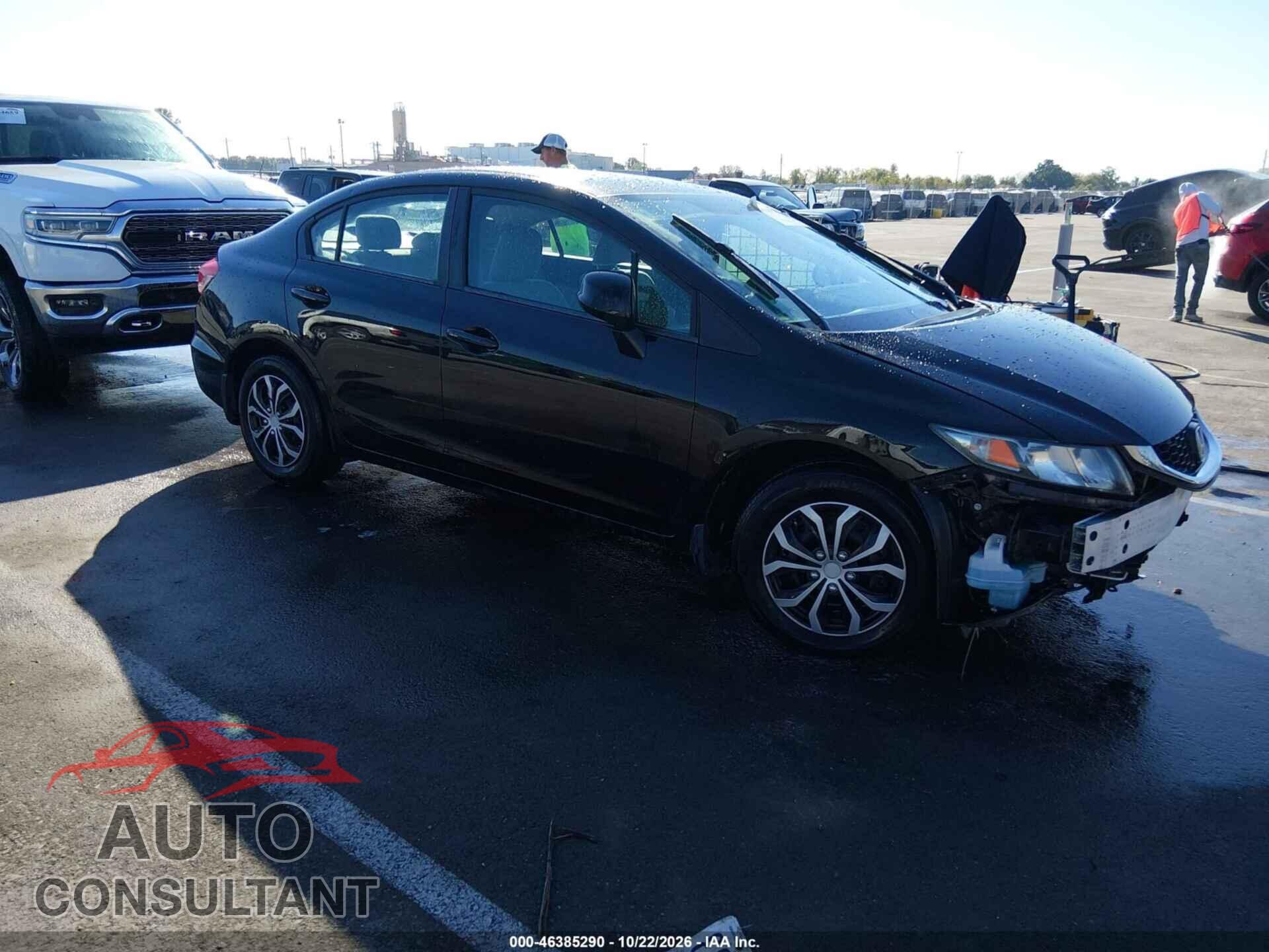 HONDA CIVIC 2013 - 19XFB2F58DE071172