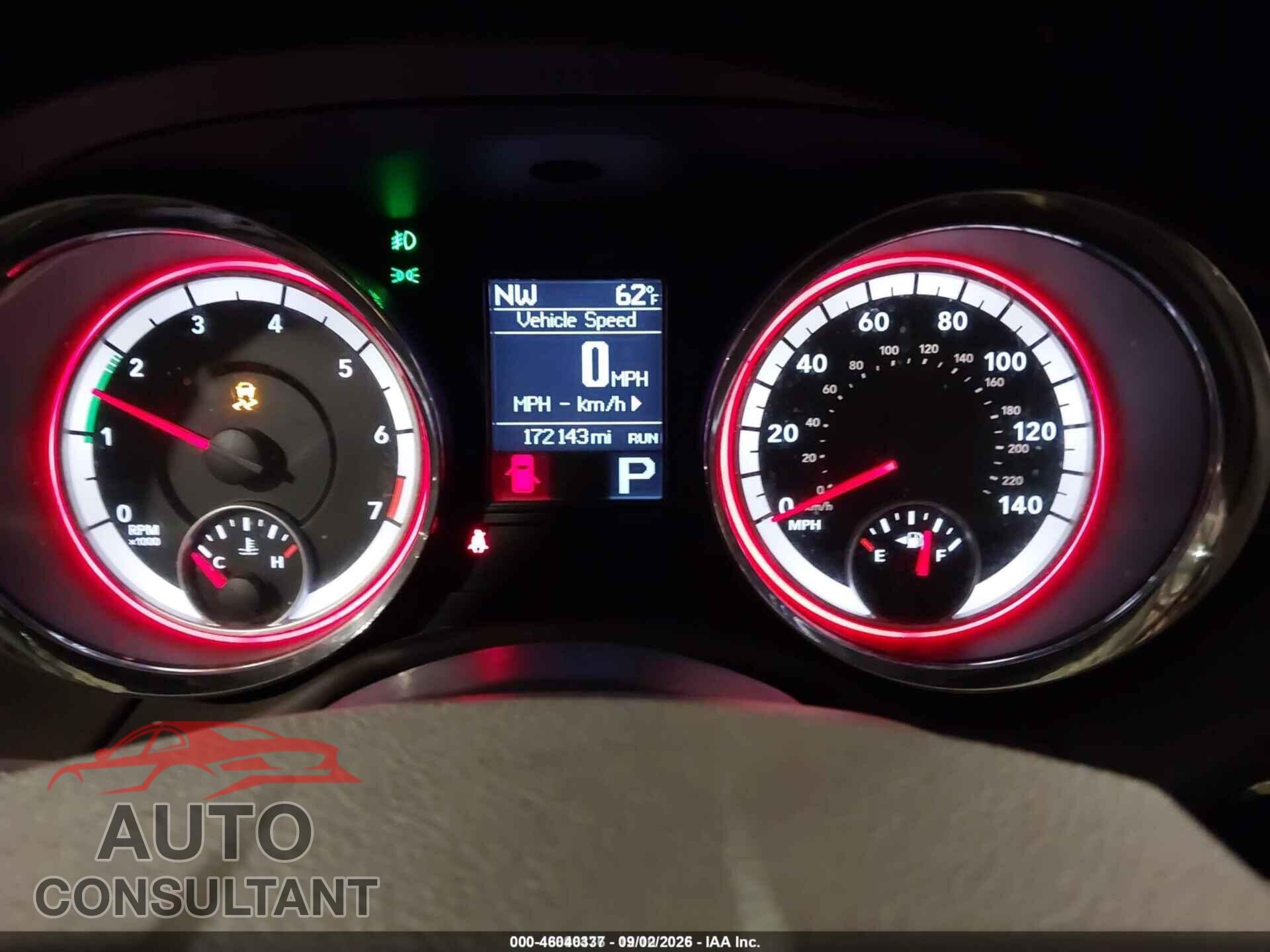 DODGE DURANGO 2013 - 1C4RDJAG4DC674444