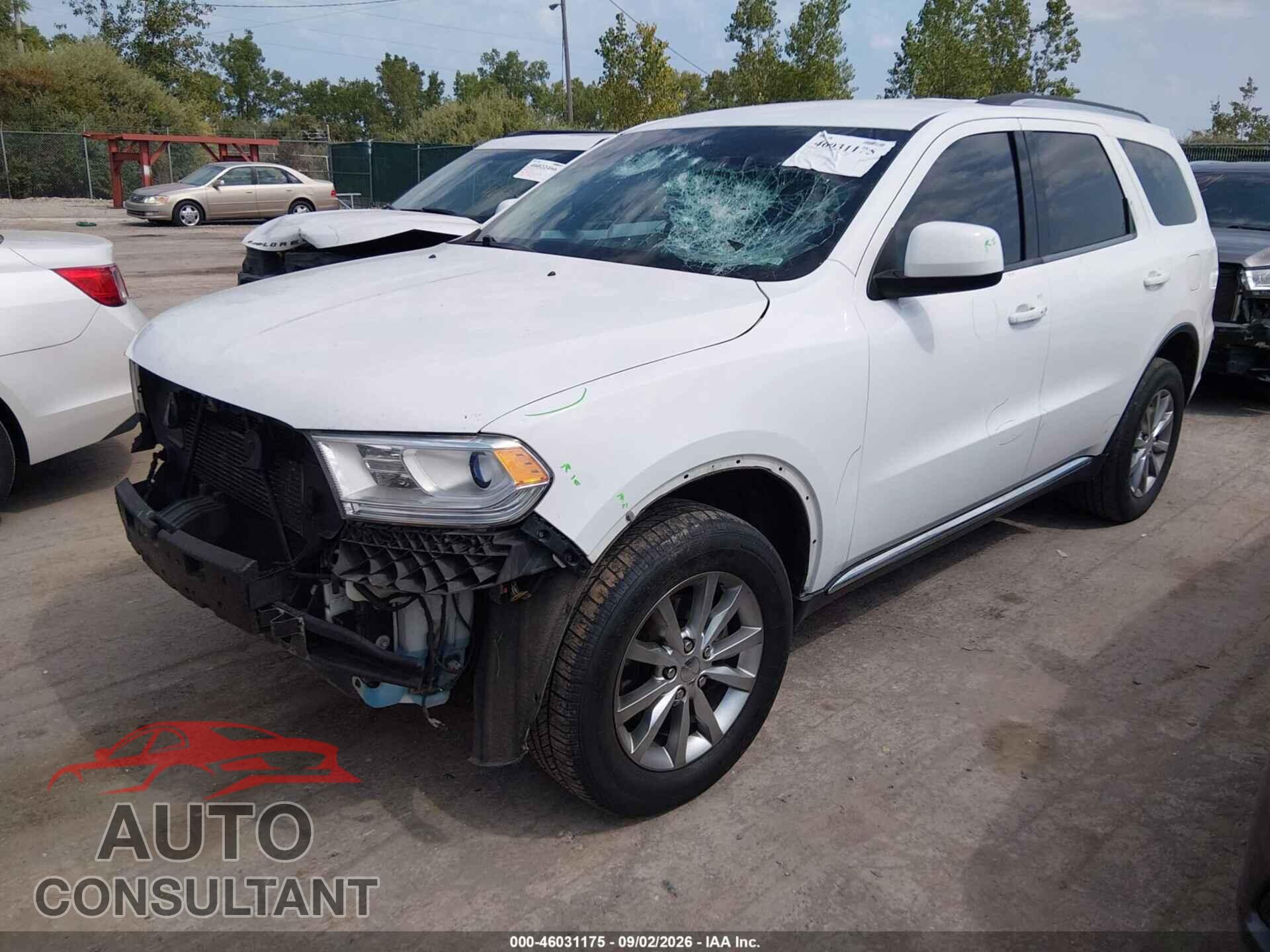 DODGE DURANGO 2017 - 1C4RDJAG2HC725297