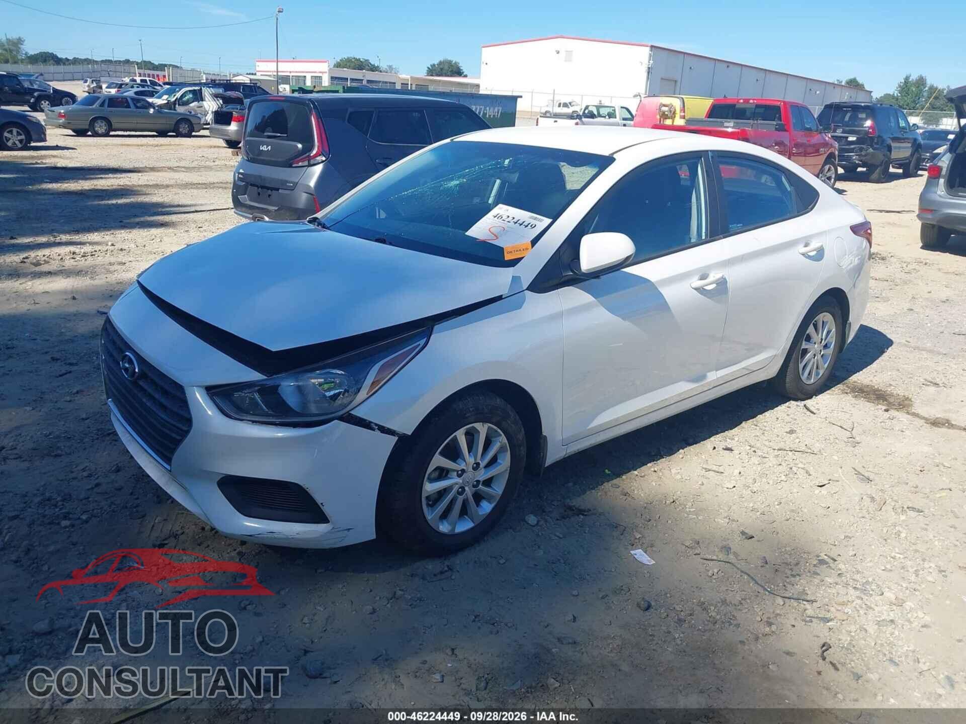 HYUNDAI ACCENT 2018 - 3KPC24A3XJE030753