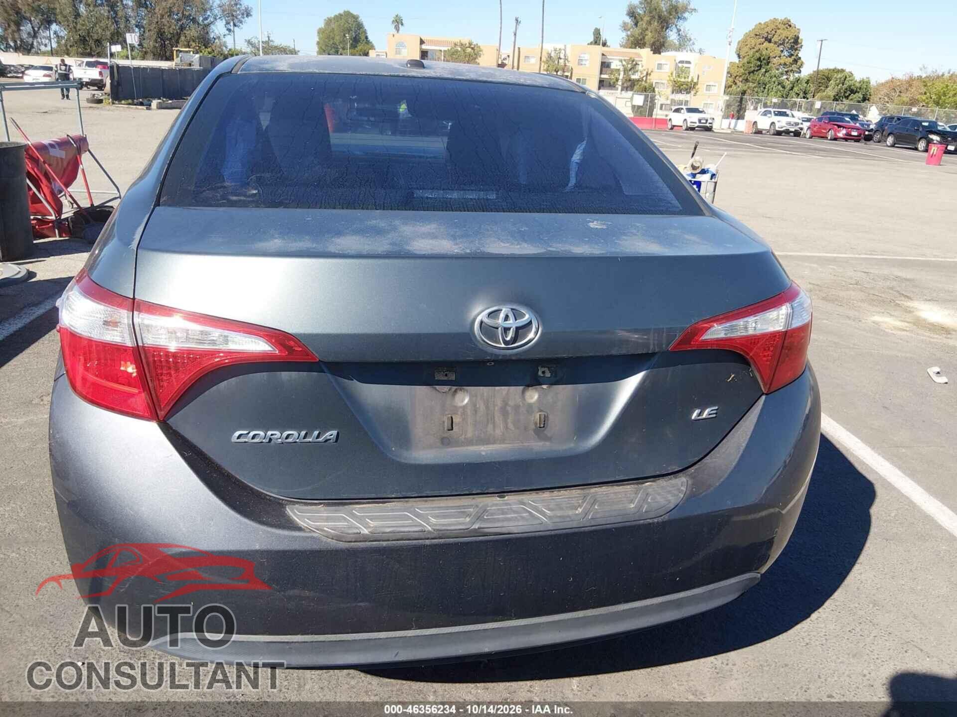 TOYOTA COROLLA 2014 - 5YFBURHEXEP039743