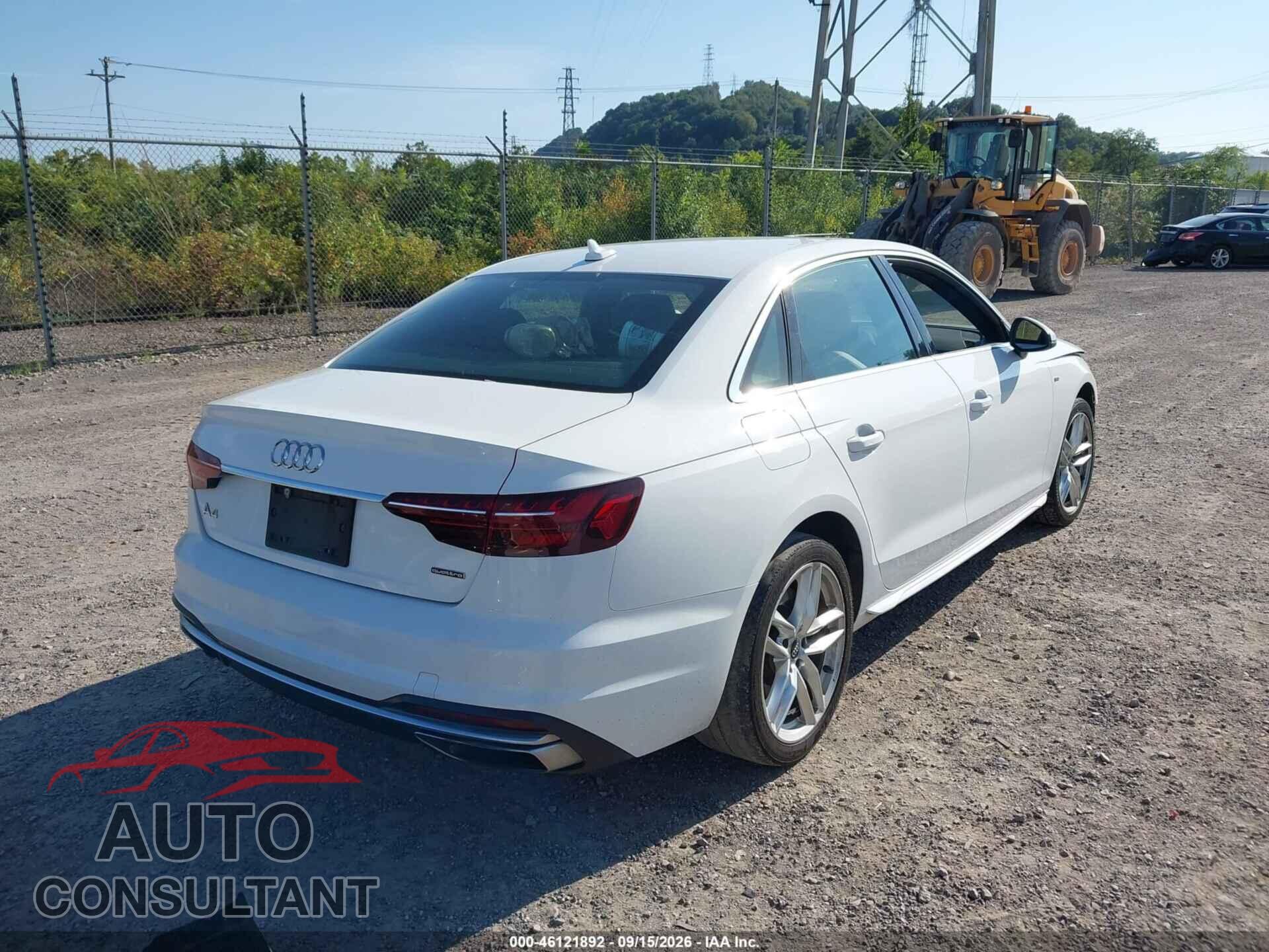 AUDI A4 2020 - WAUDNAF47LN007292