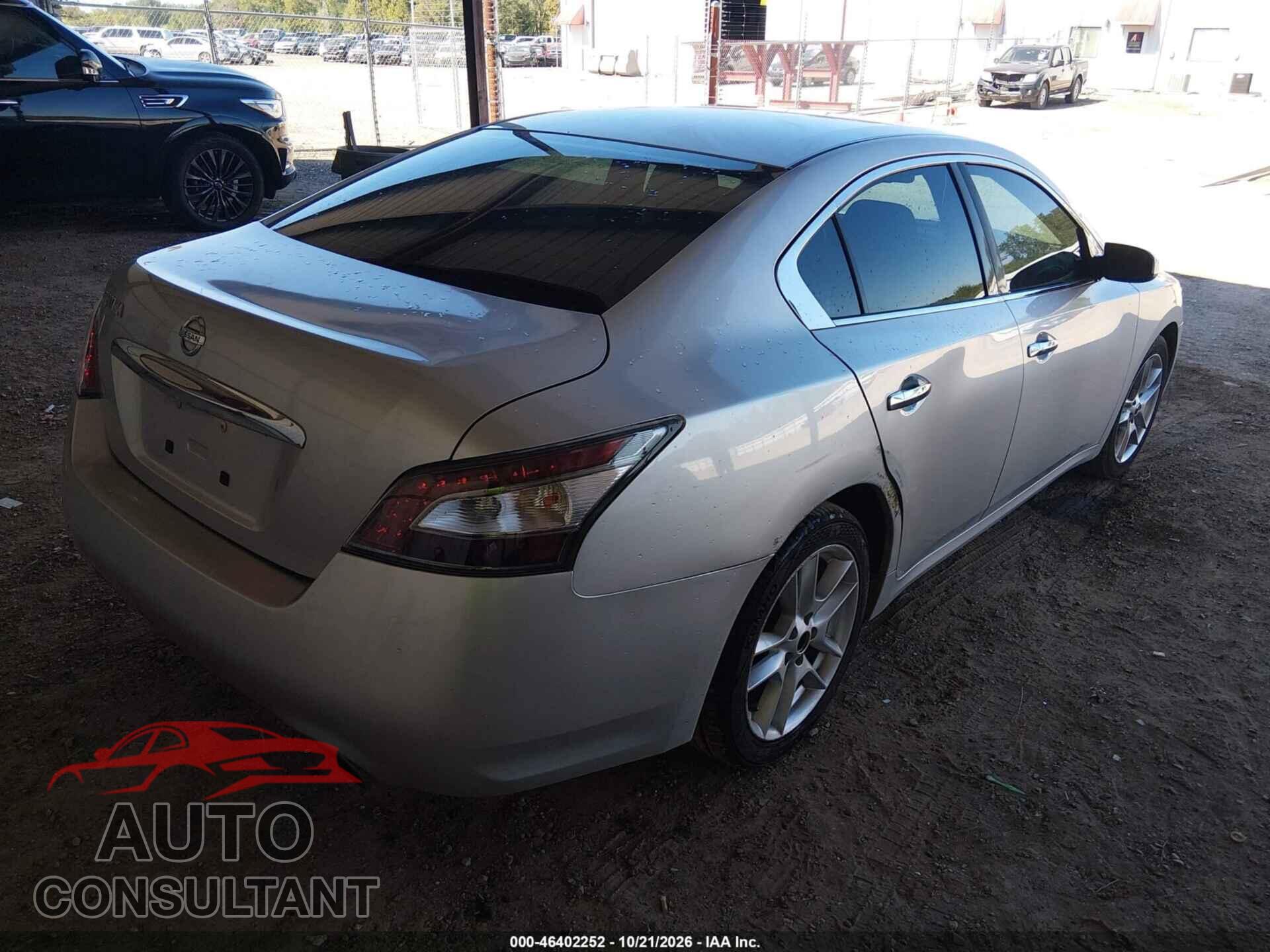 NISSAN MAXIMA 2012 - 1N4AA5AP5CC839998