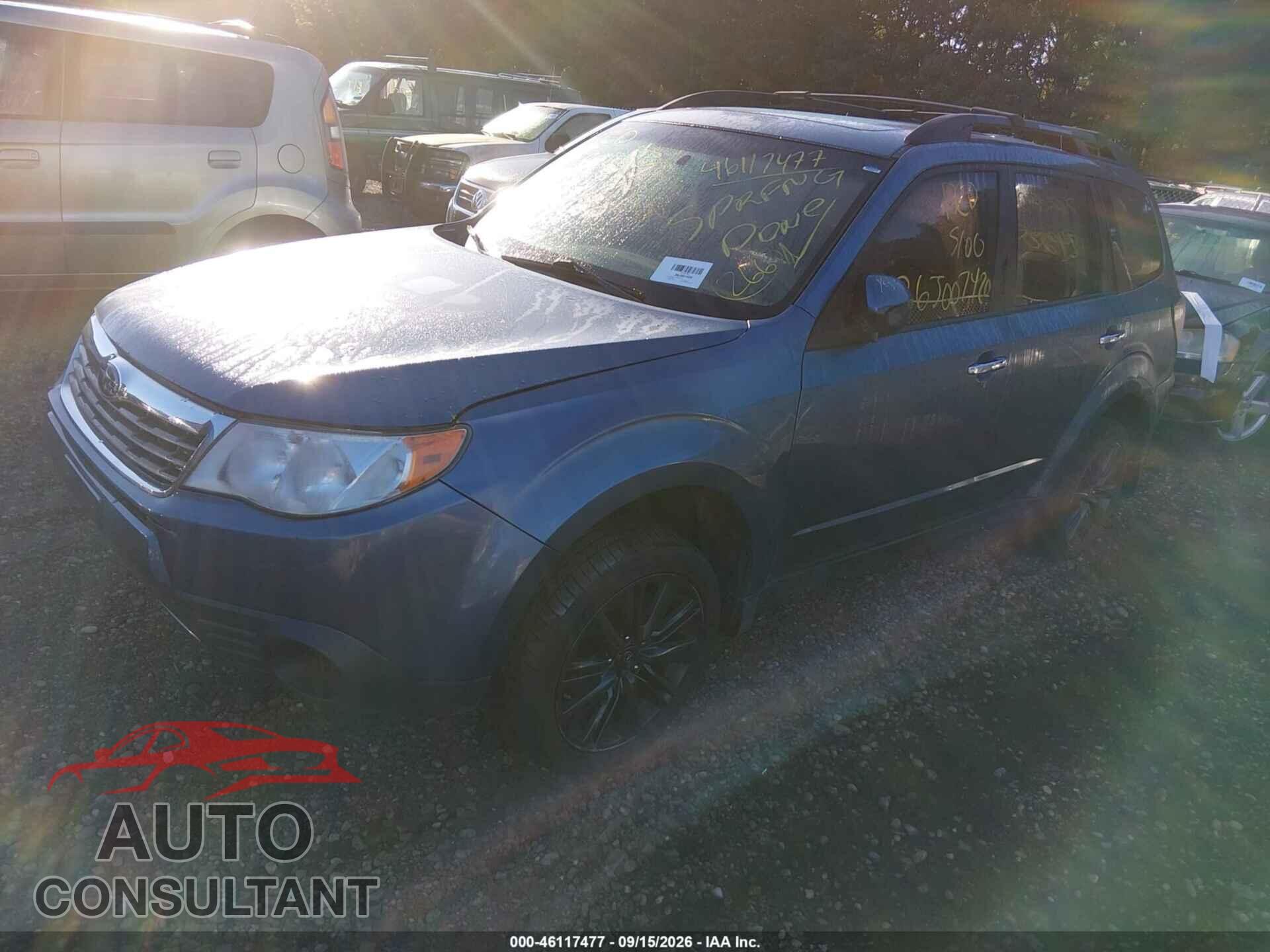 SUBARU FORESTER 2010 - JF2SH6CCXAH730142