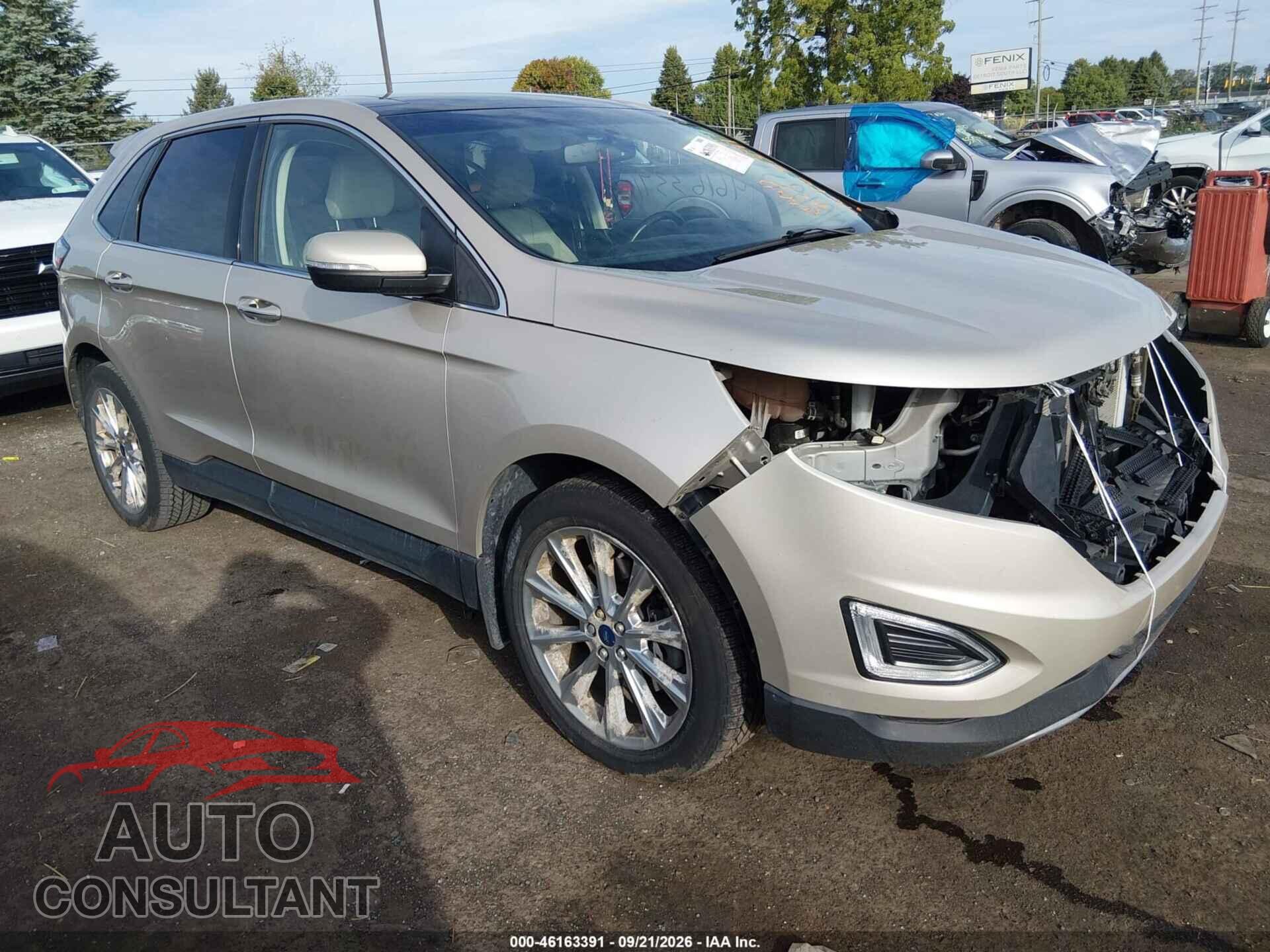 FORD EDGE 2017 - 2FMPK4K98HBB35941
