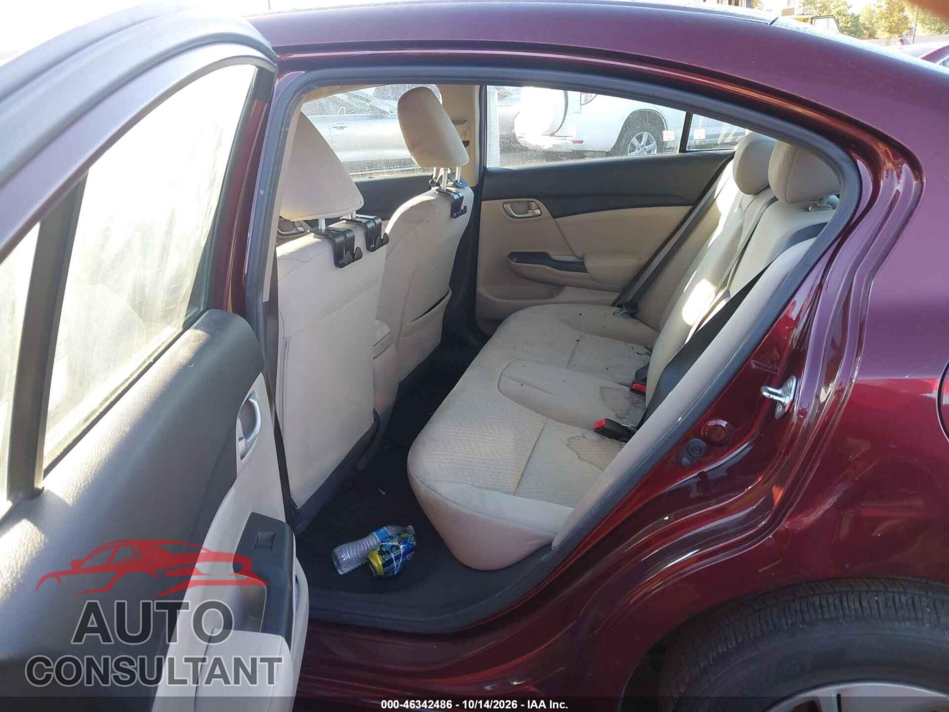 HONDA CIVIC 2015 - 19XFB2F55FE250319