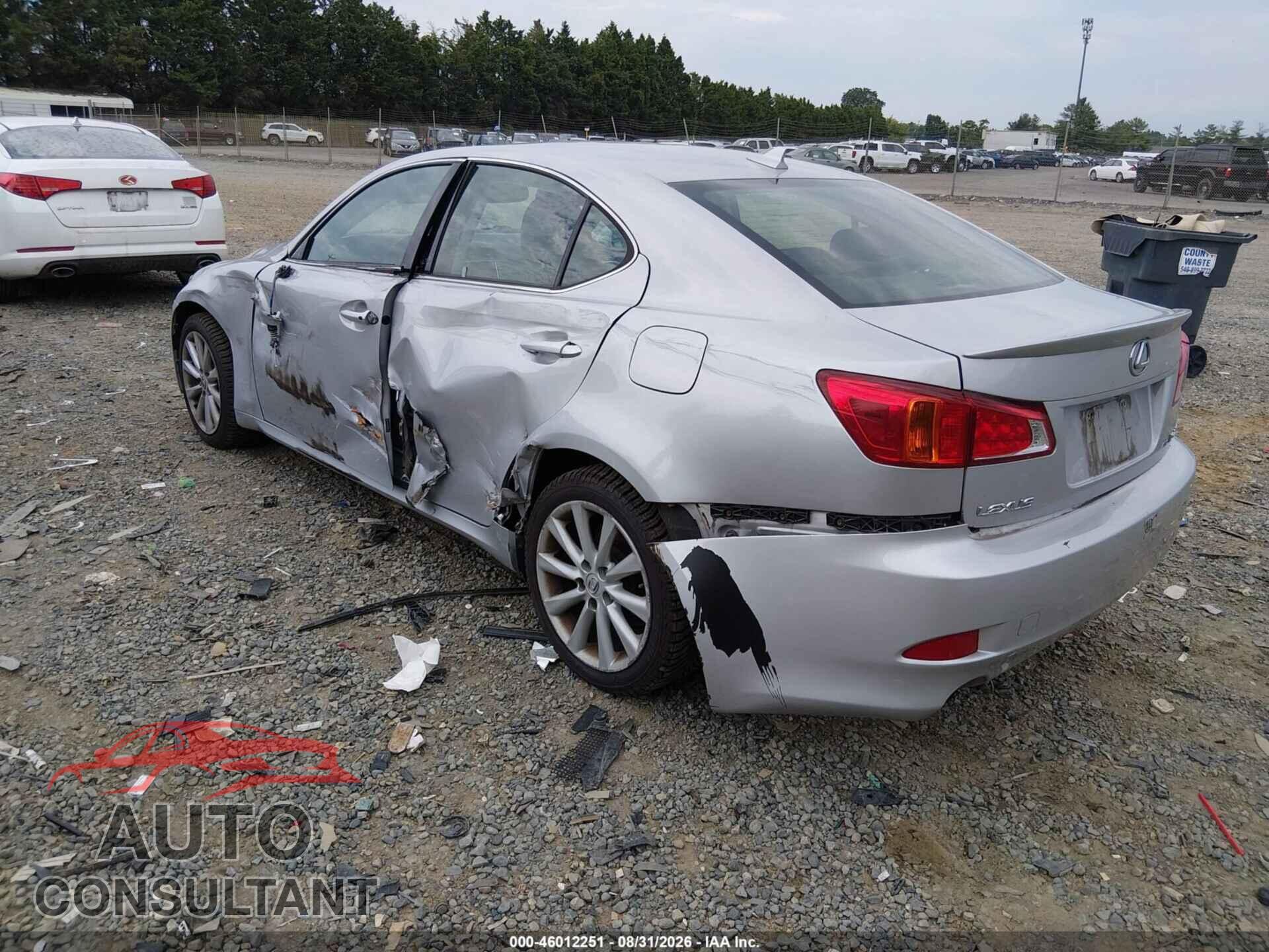 LEXUS IS 250 2010 - JTHCF5C29A5041512