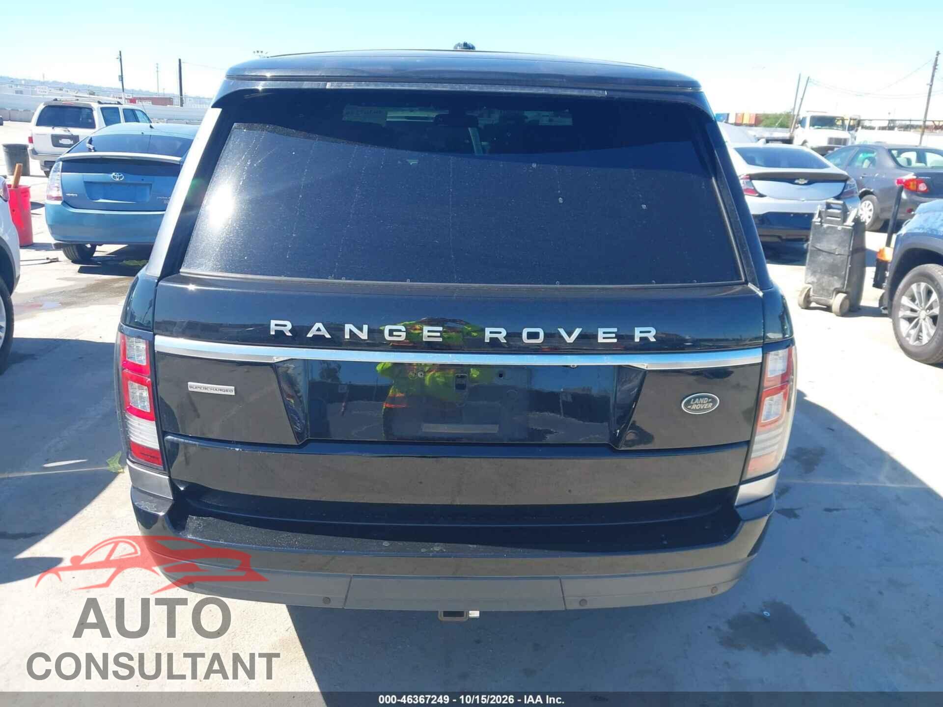 LAND ROVER RANGE ROVER 2015 - SALGS2TF9FA206210