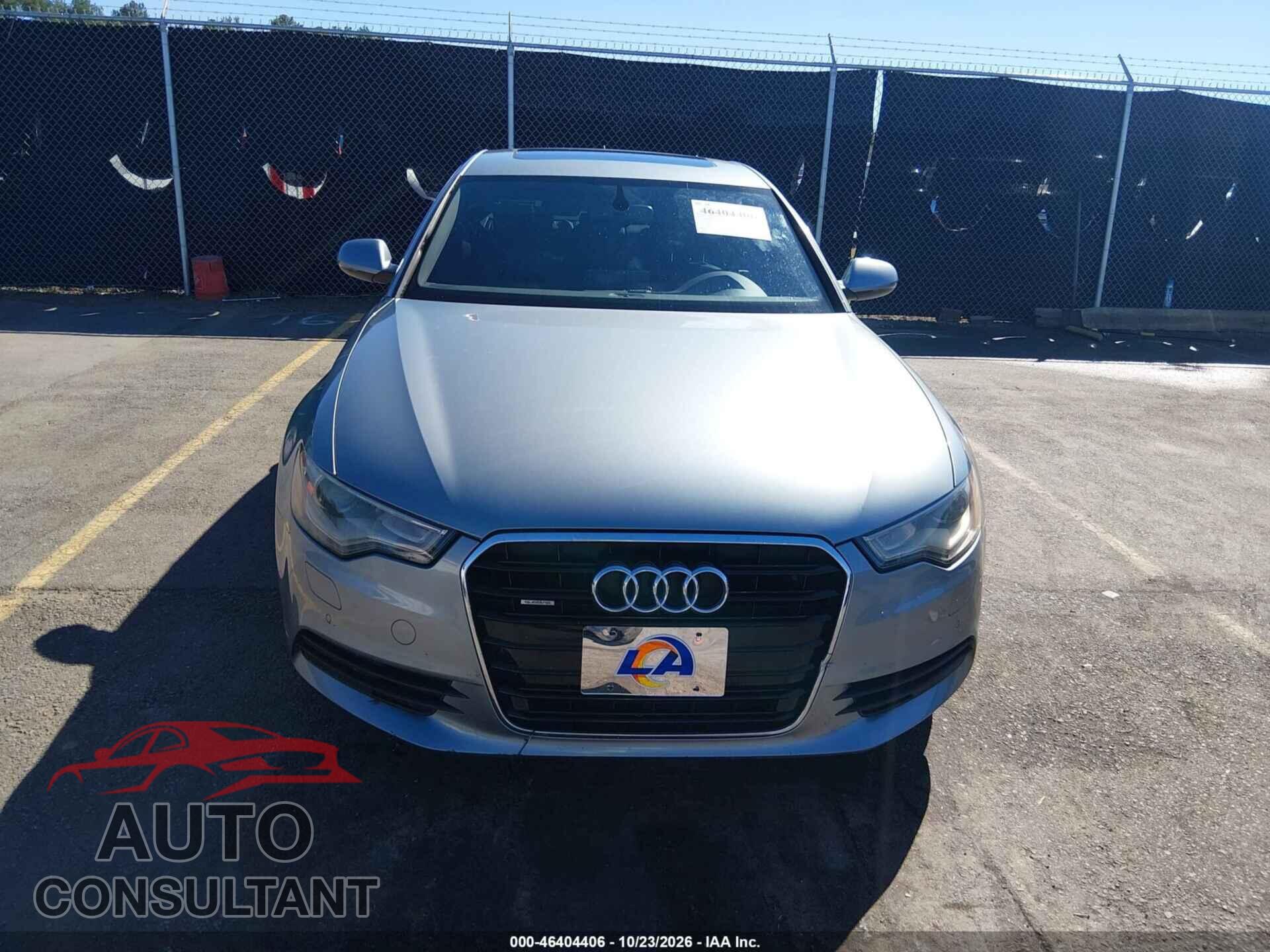 AUDI A6 2013 - WAUGFAFC2DN127388