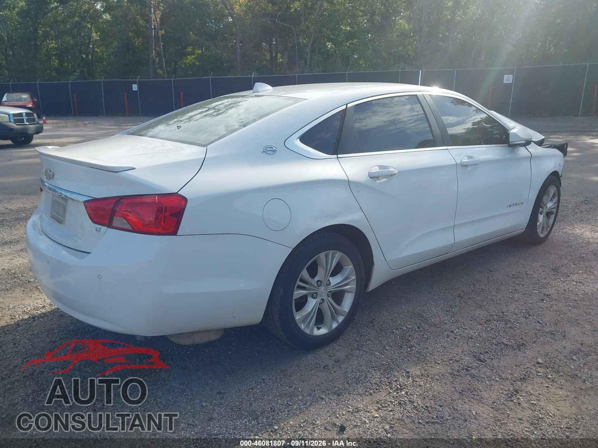CHEVROLET IMPALA 2014 - 2G1125S37E9103473