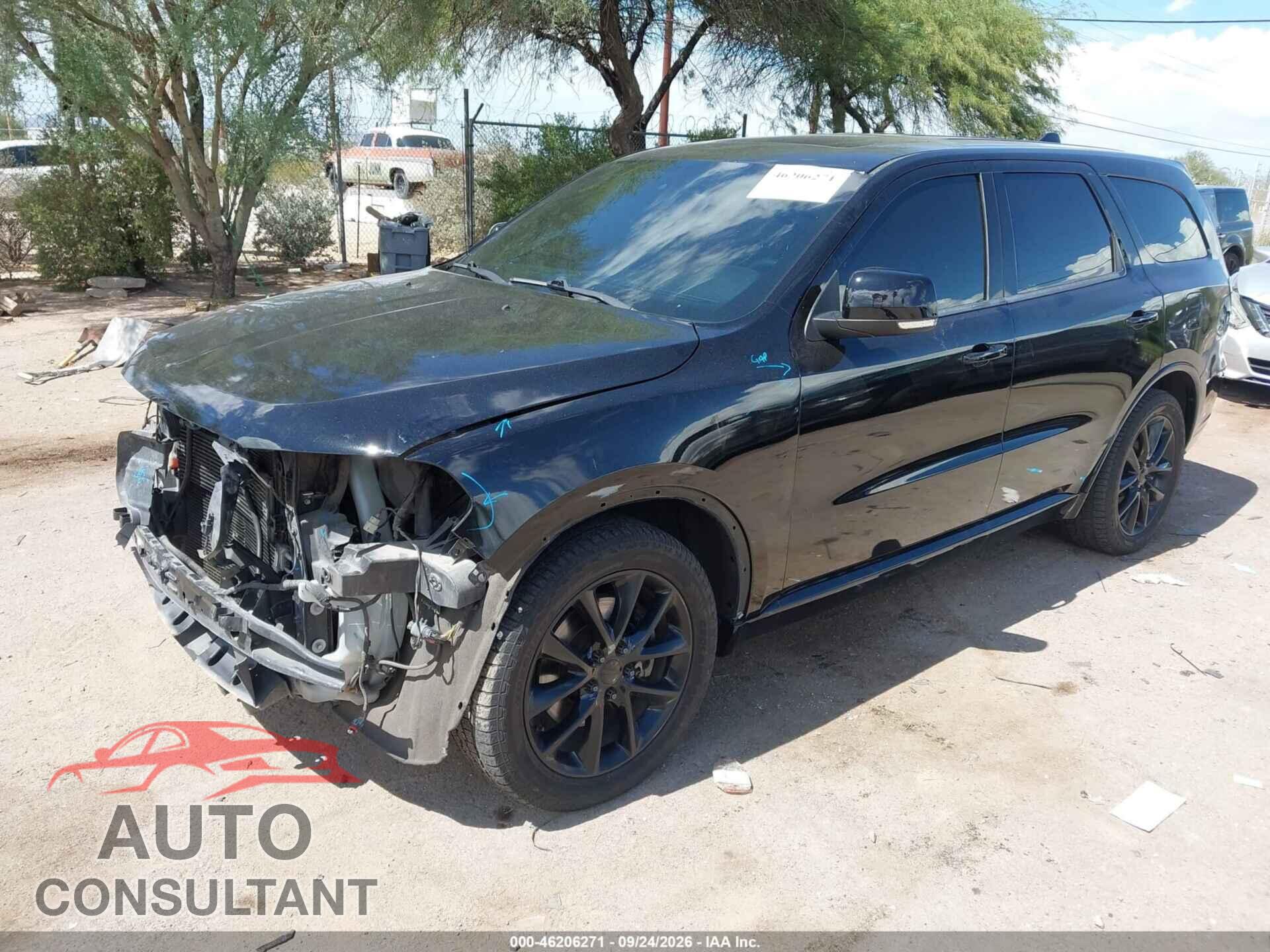 DODGE DURANGO 2017 - 1C4SDJCT8HC937715