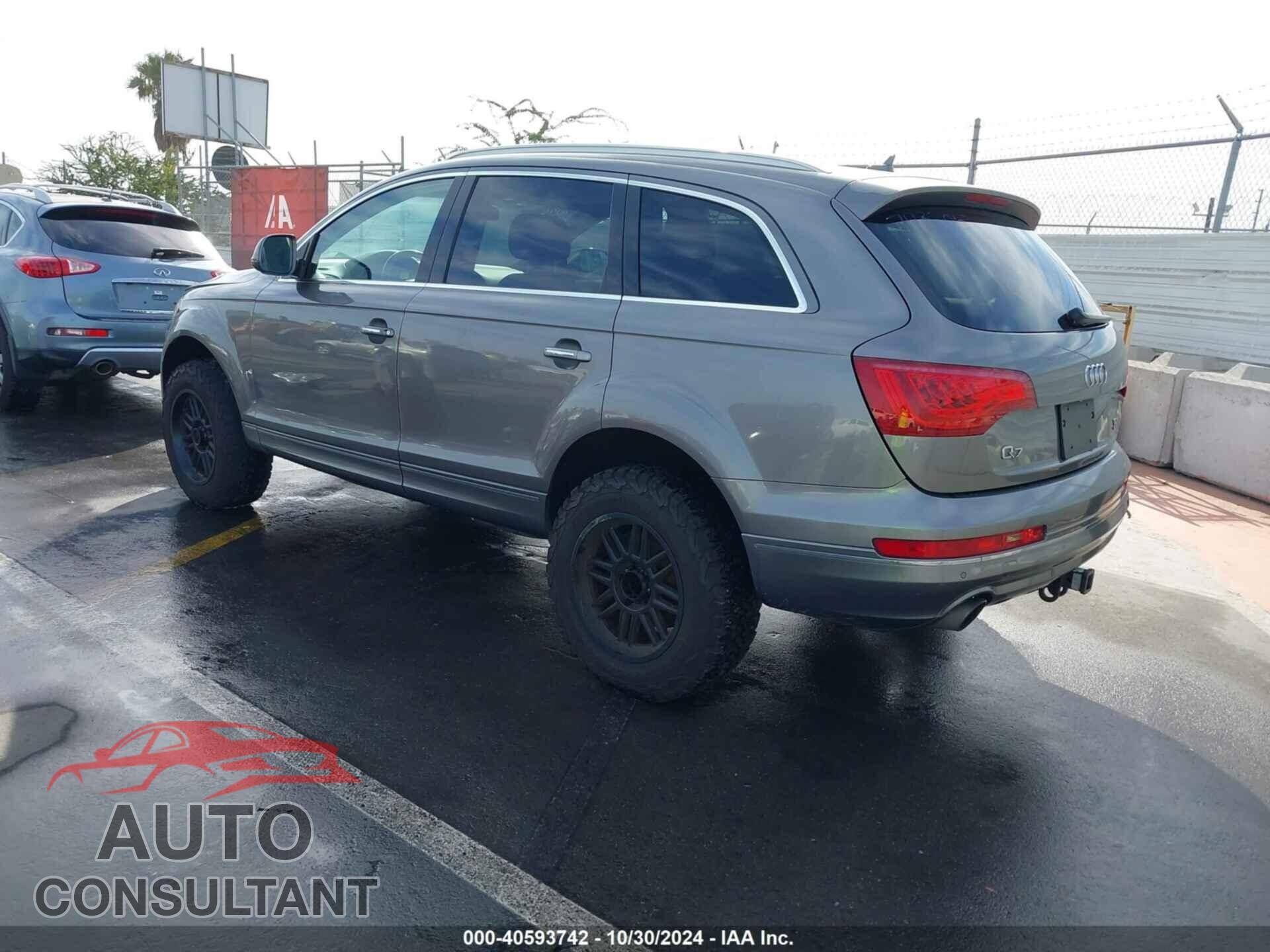 AUDI Q7 2012 - WA1LMAFEXCD005644