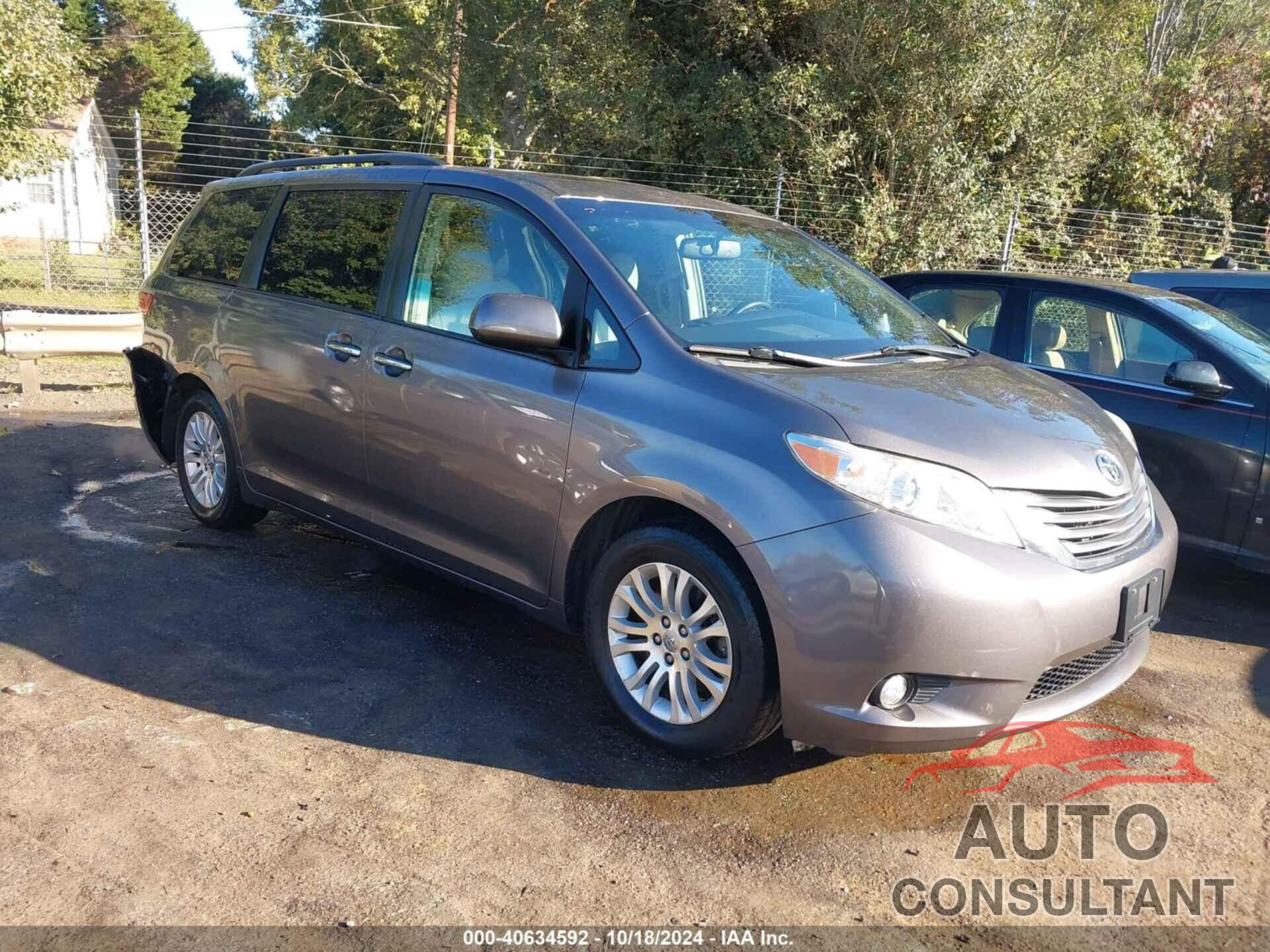 TOYOTA SIENNA 2017 - 5TDYZ3DC4HS886928