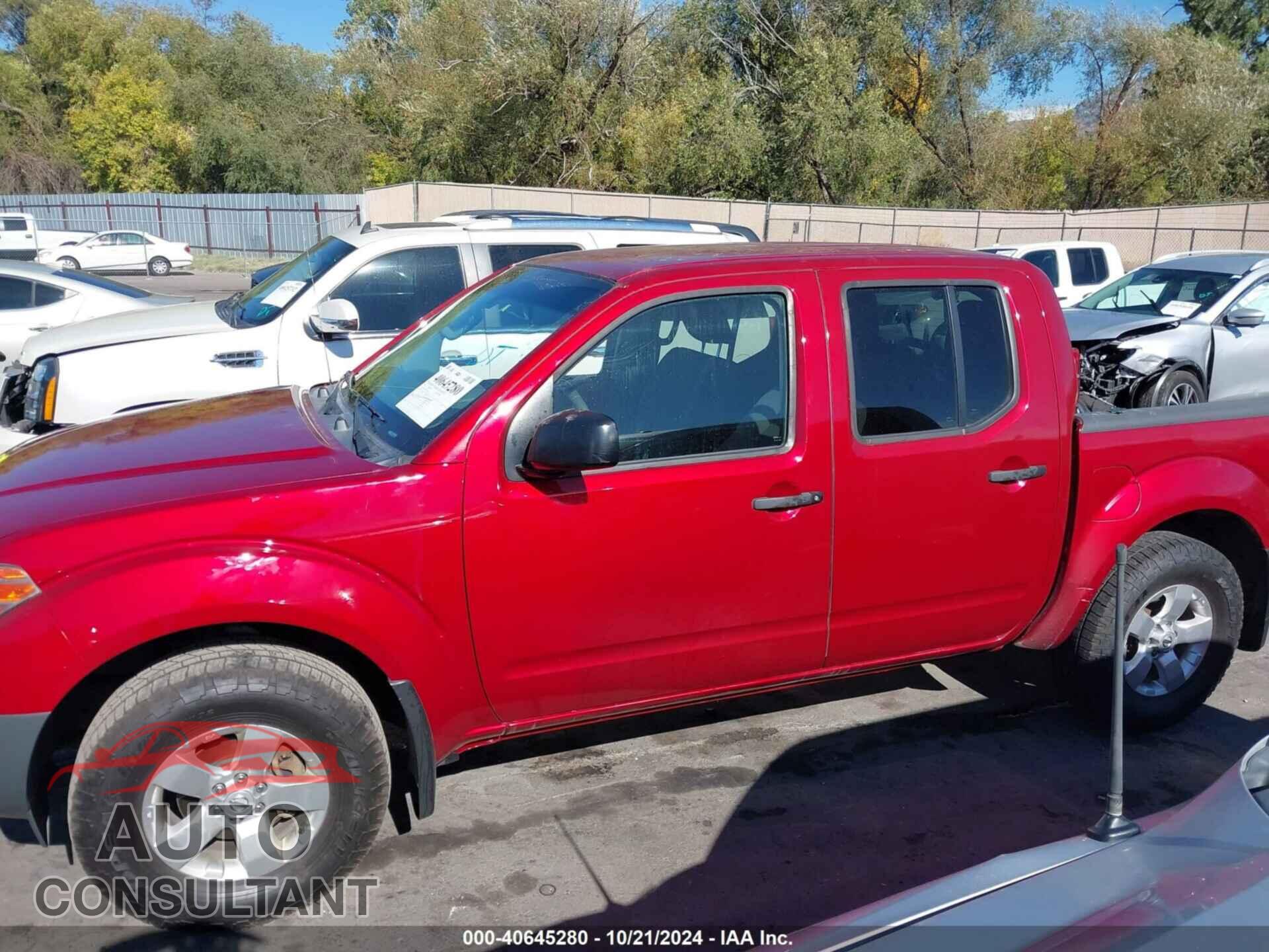 NISSAN FRONTIER 2012 - 1N6AD0EV8CC475246