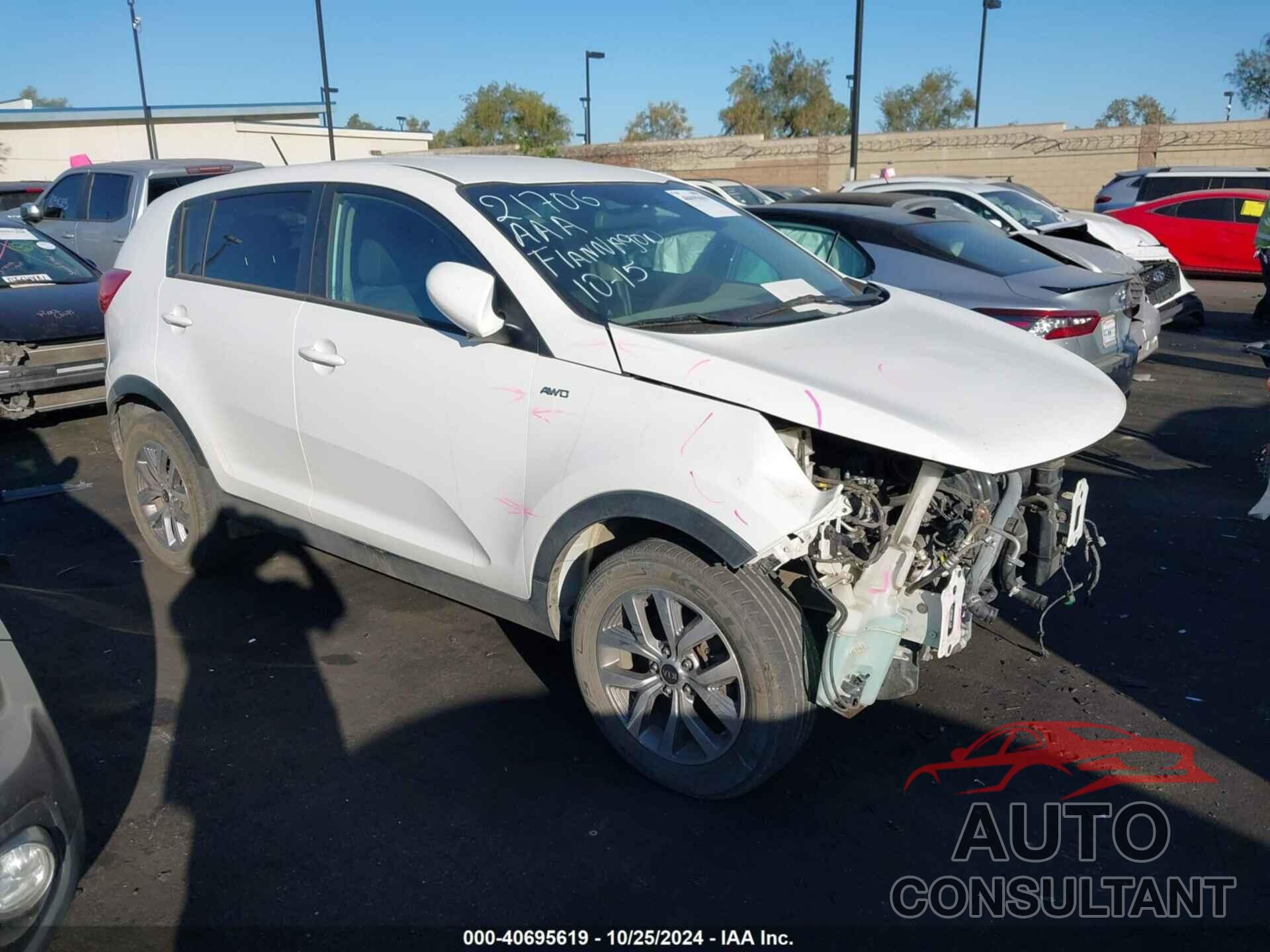 KIA SPORTAGE 2016 - KNDPBCAC1G7879285