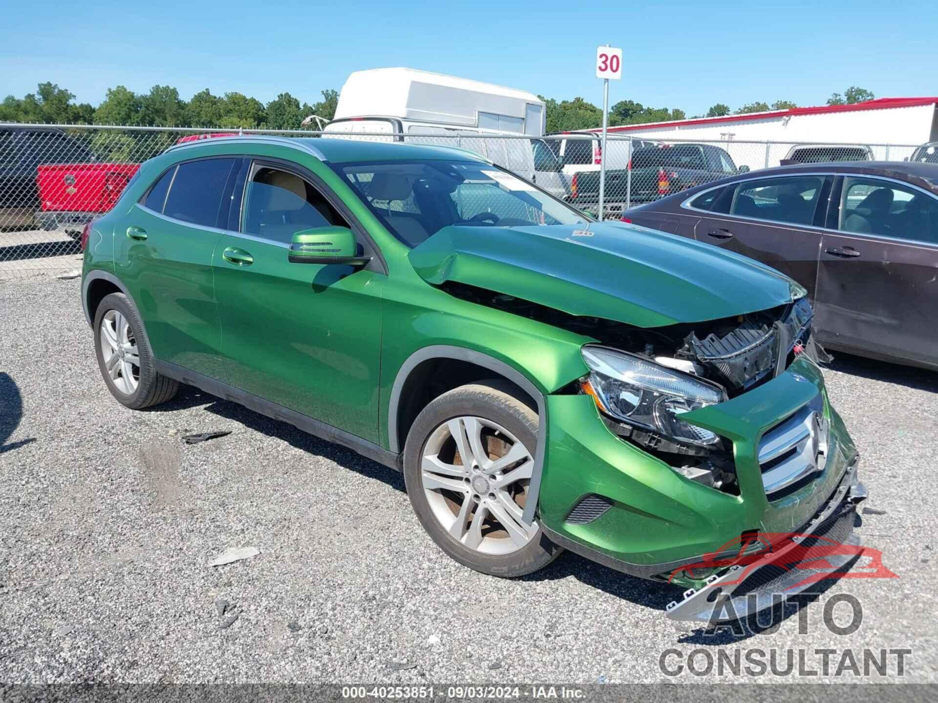 MERCEDES-BENZ GLA 250 2016 - WDCTG4EB0GJ235376