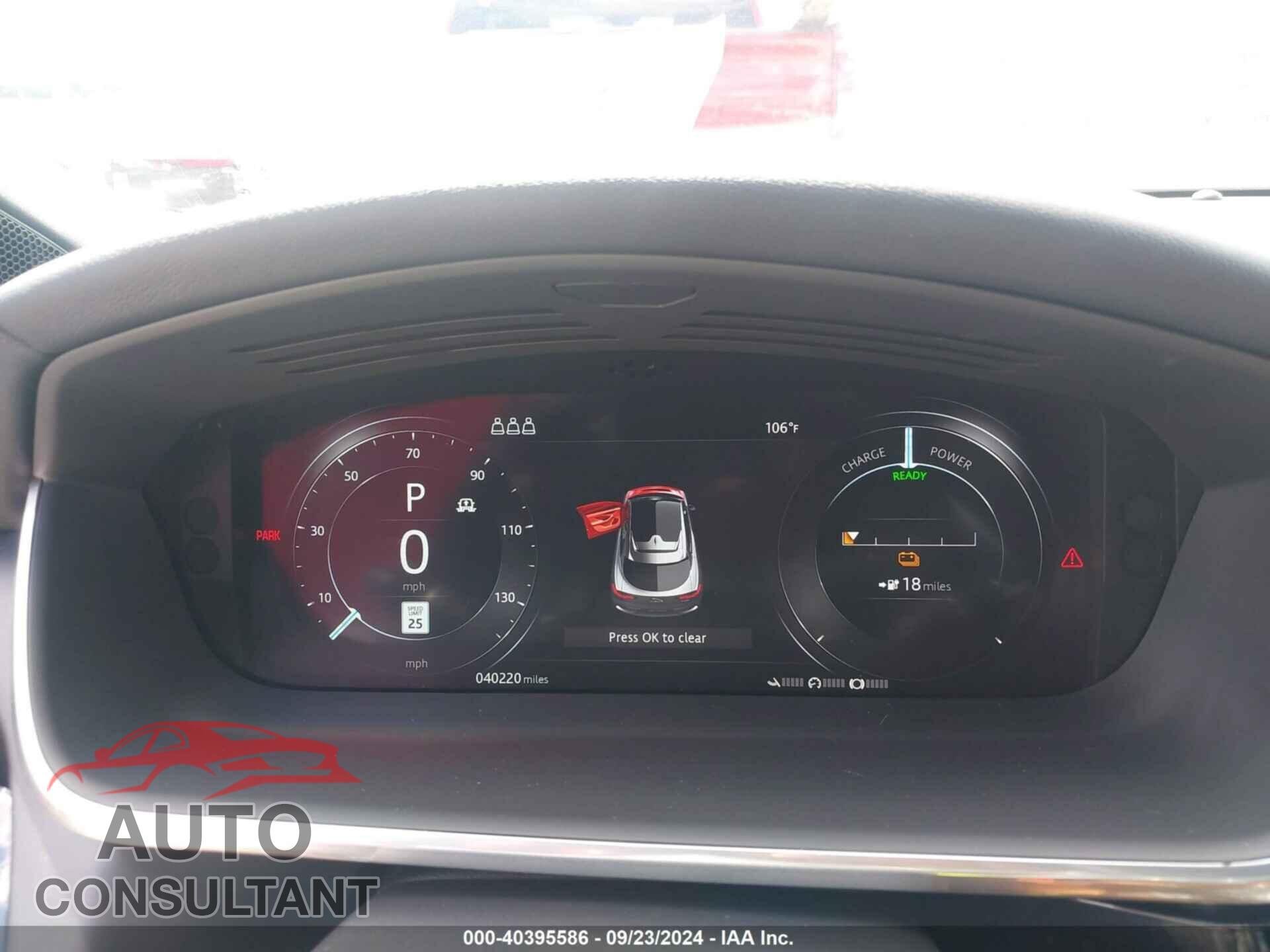JAGUAR I-PACE 2019 - SADHD2S19K1F74478