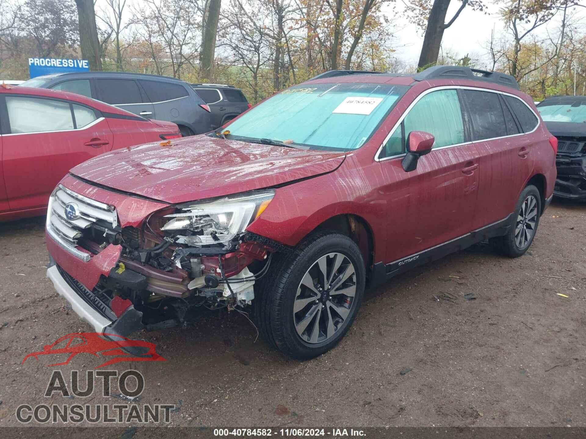 SUBARU OUTBACK 2017 - 4S4BSAKC8H3390769