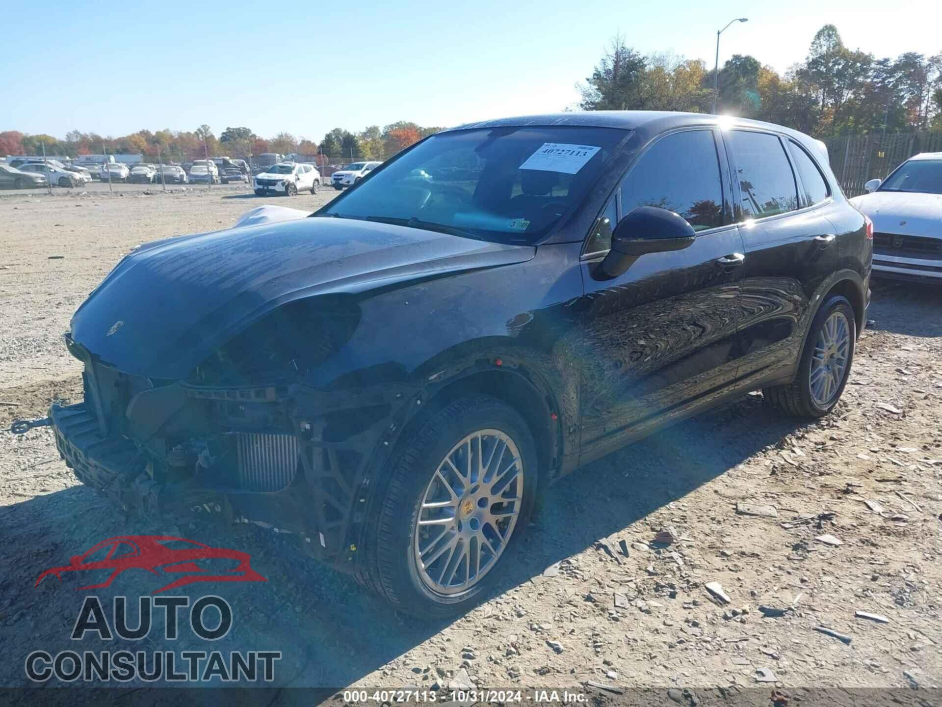 PORSCHE CAYENNE 2017 - WP1AB2A26HLA52560
