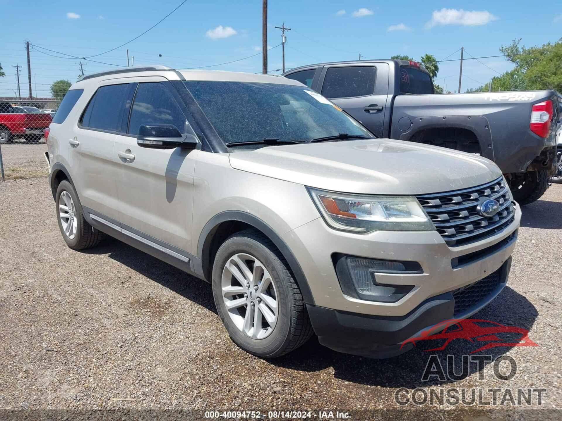 FORD EXPLORER 2017 - 1FM5K7D86HGB52243