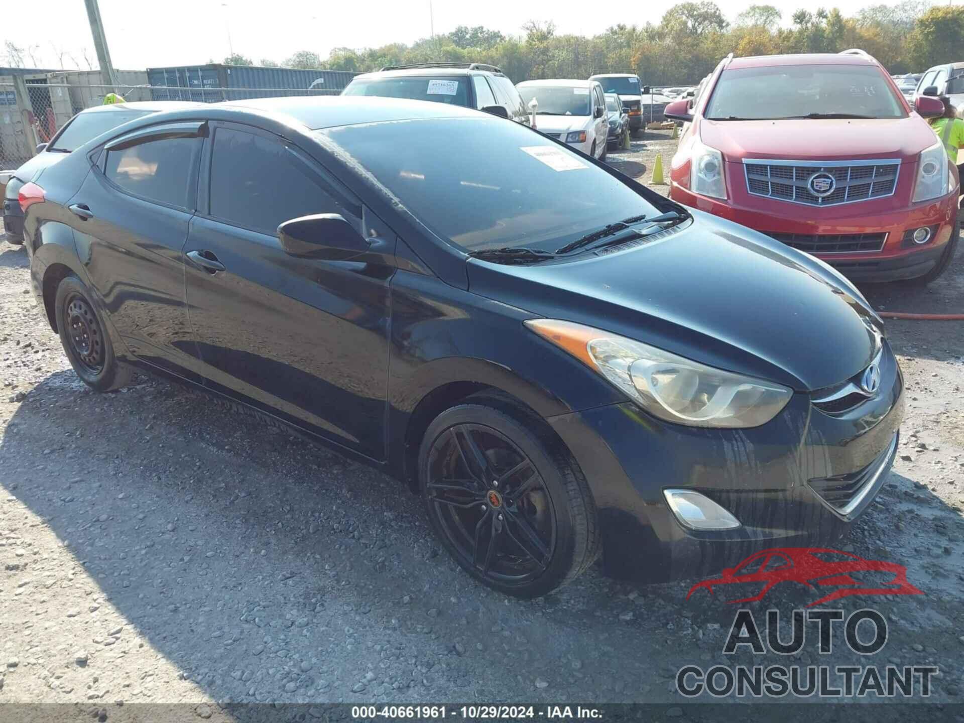 HYUNDAI ELANTRA 2013 - KMHDH4AE5DU898729