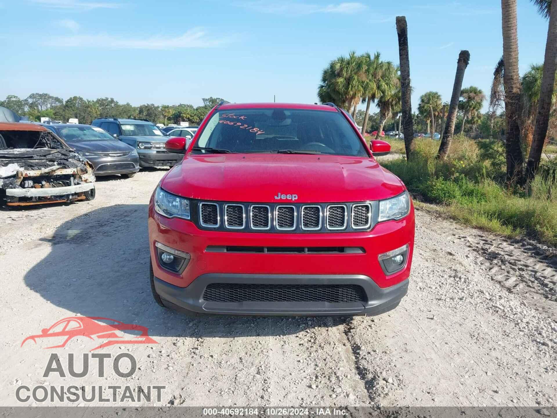 JEEP COMPASS 2020 - 3C4NJCBB3LT258653