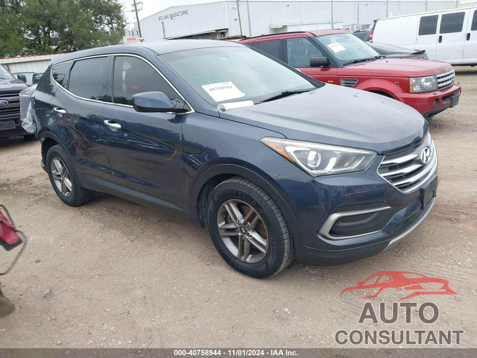 HYUNDAI SANTA FE SPORT 2018 - 5NMZT3LB2JH081615