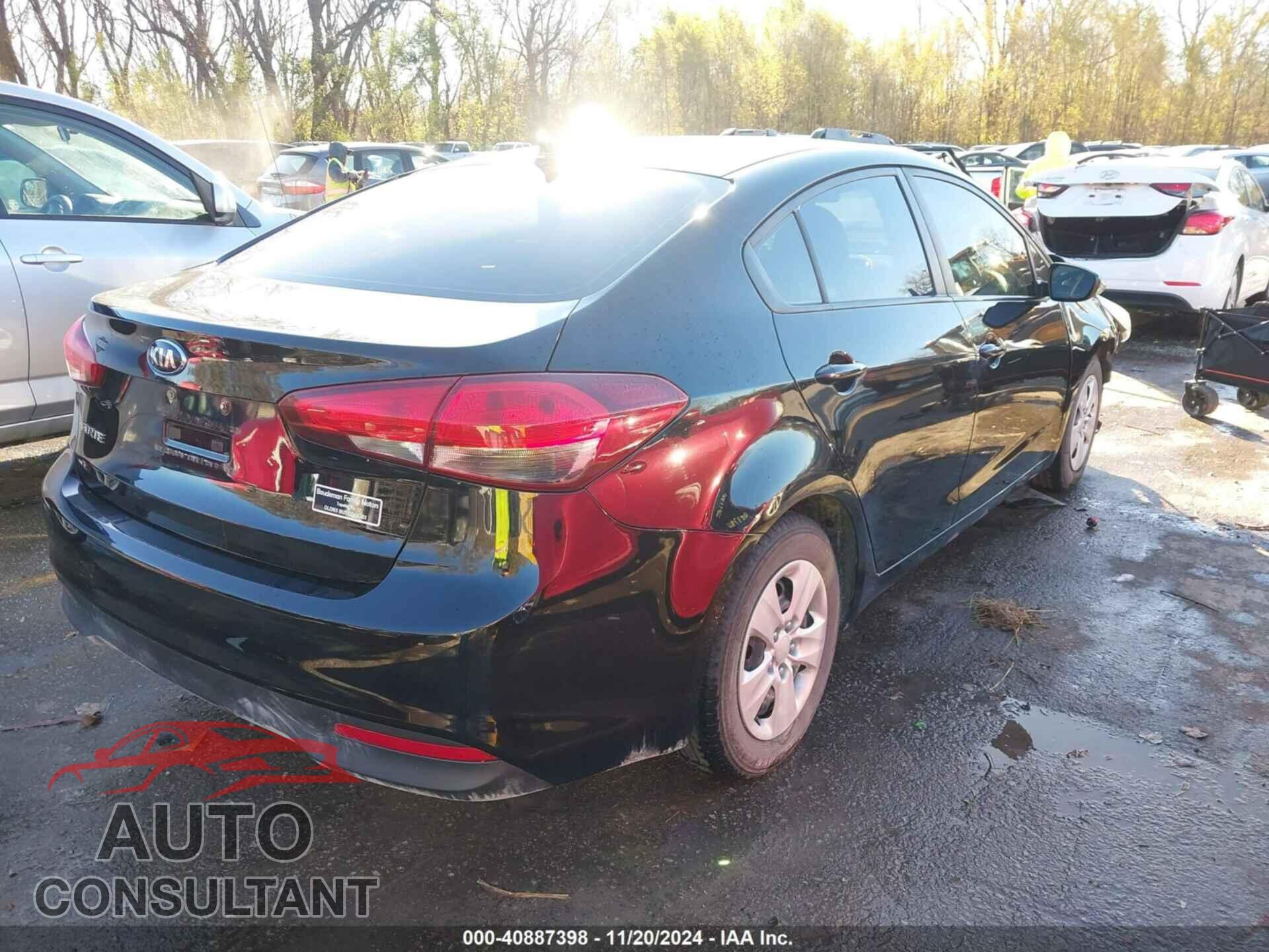 KIA FORTE 2017 - 3KPFL4A73HE099145
