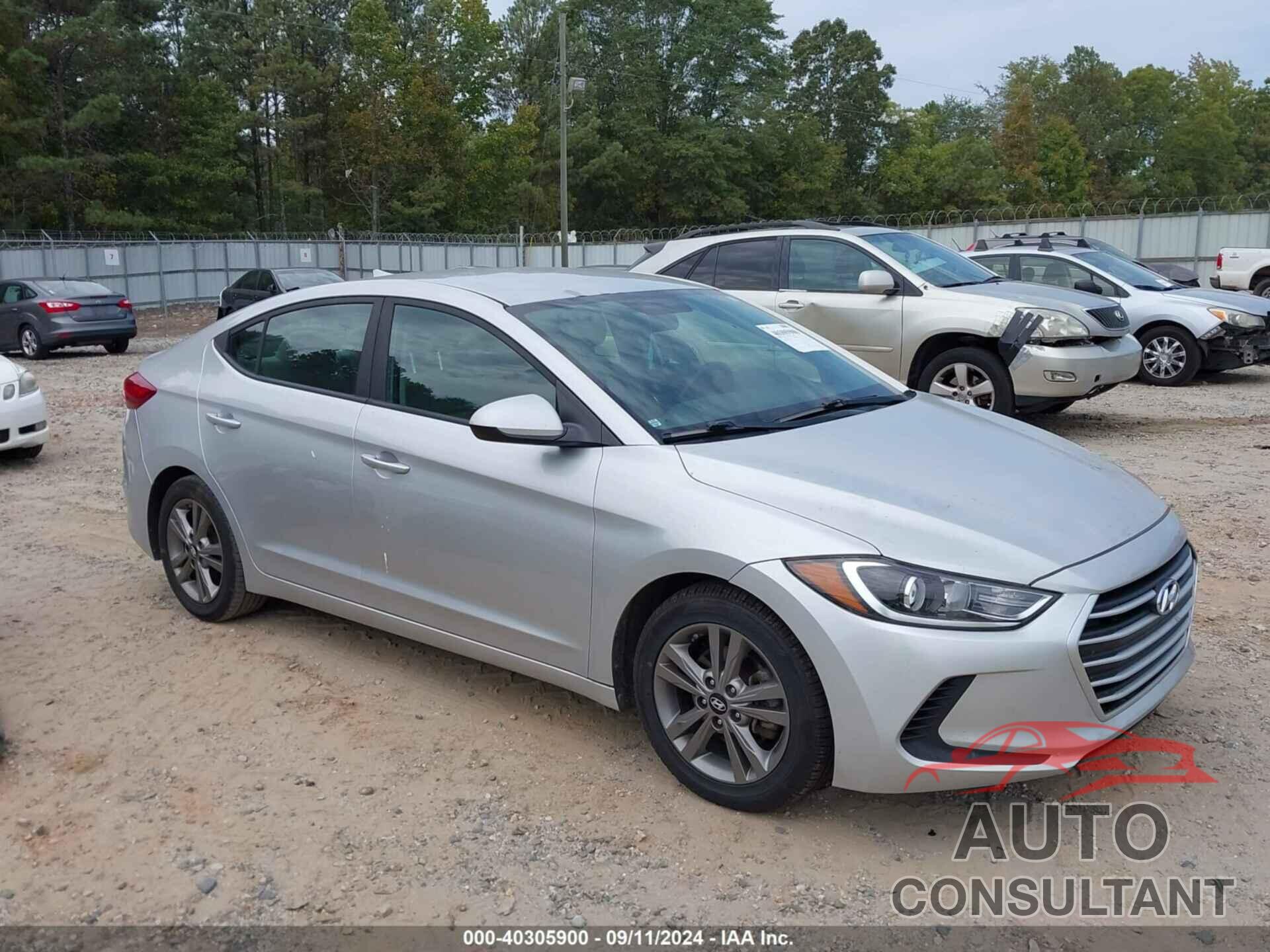 HYUNDAI ELANTRA 2017 - 5NPD84LF1HH018796