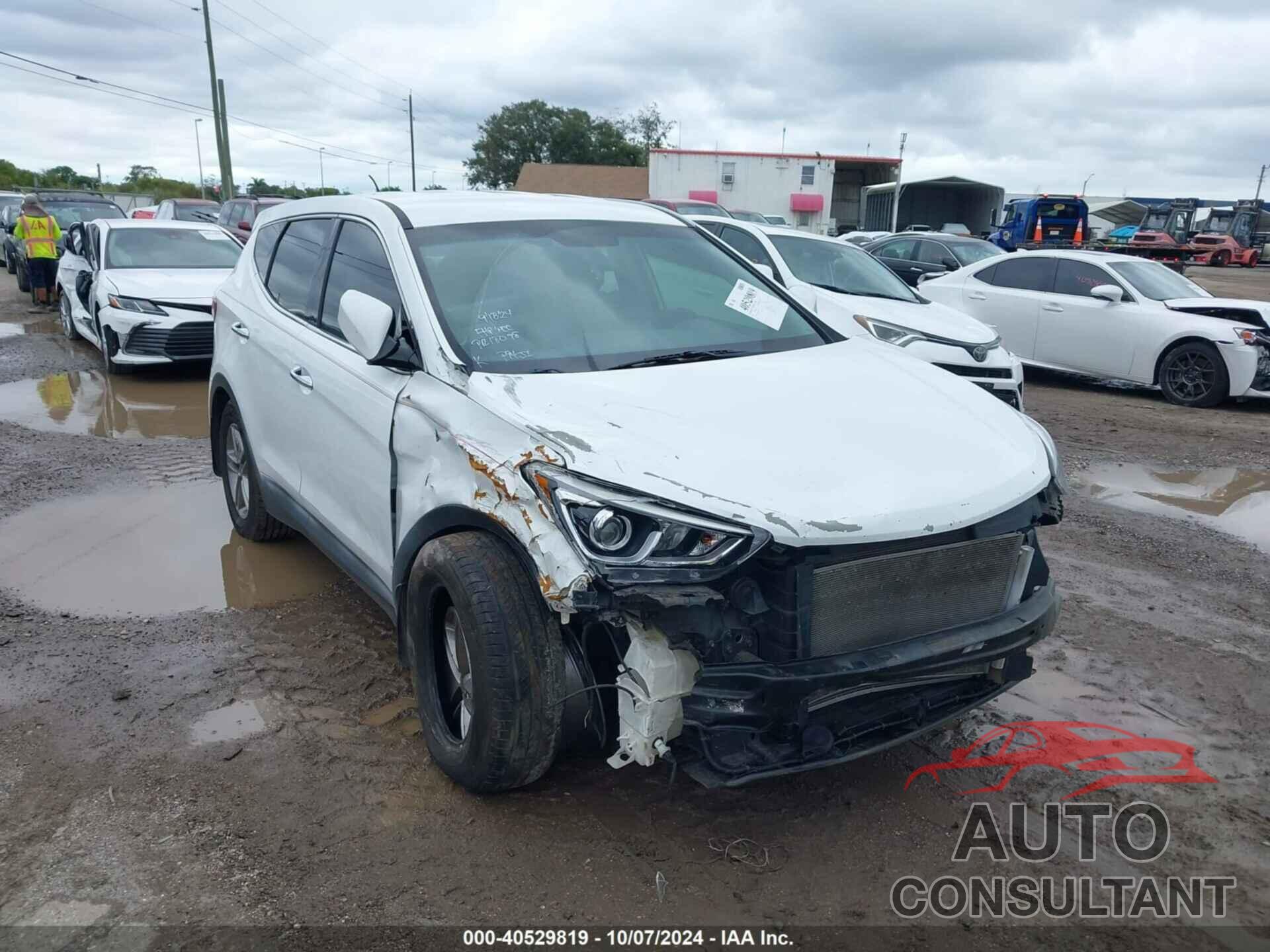 HYUNDAI SANTA FE SPORT 2018 - 5NMZT3LB0JH094881