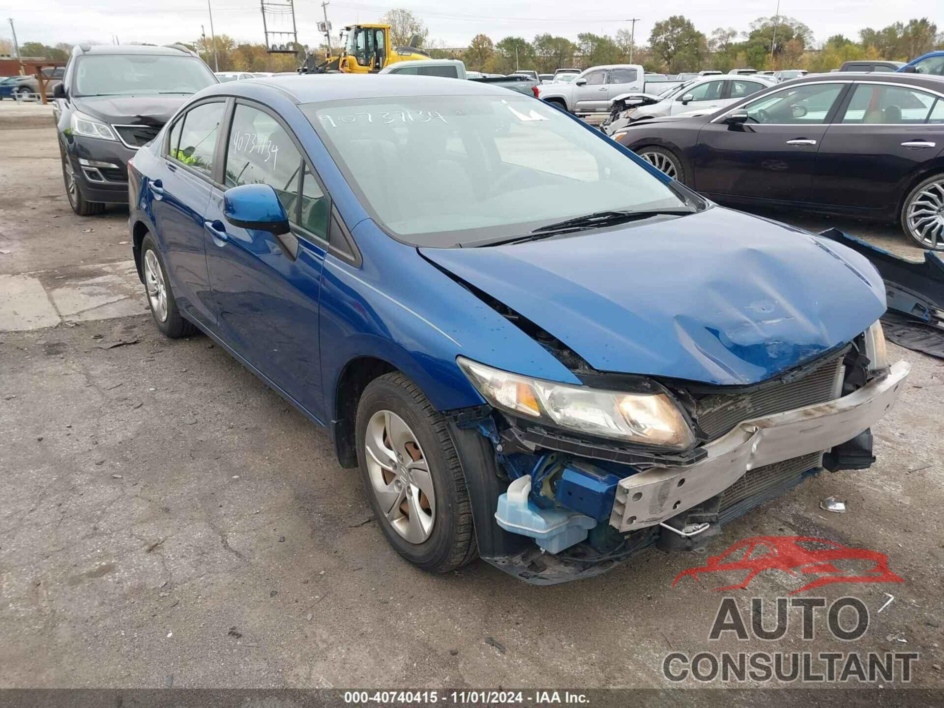 HONDA CIVIC 2013 - 2HGFB2F50DH510242