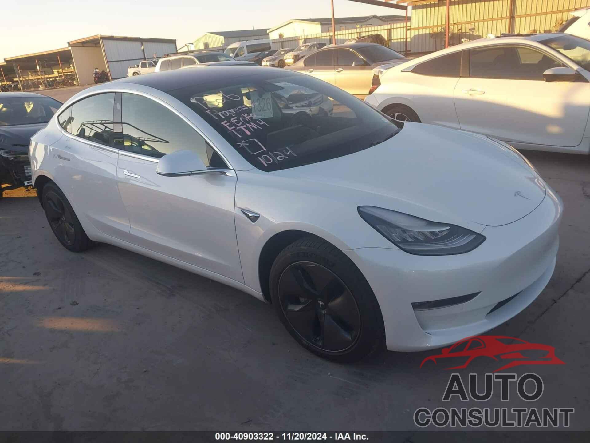 TESLA MODEL 3 2018 - 5YJ3E1EA5JF162344