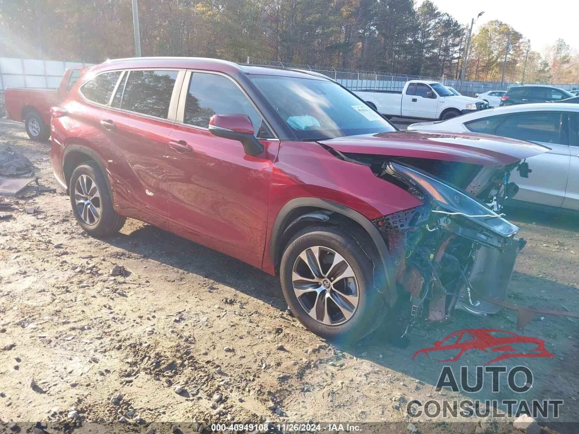 TOYOTA HIGHLANDER 2023 - 5TDKDRAH9PS005145