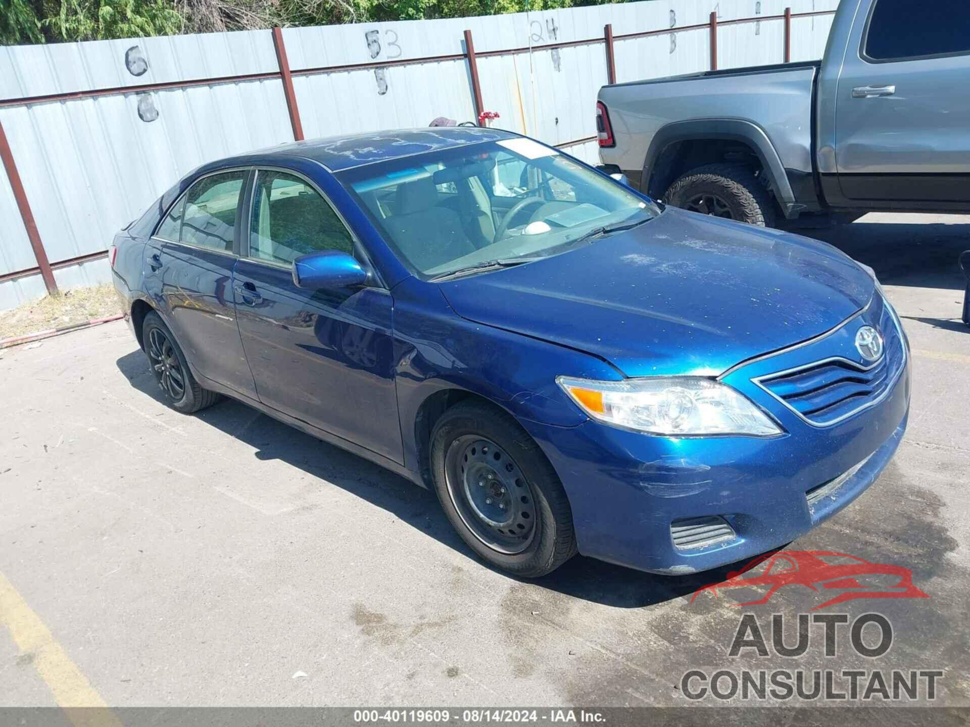 TOYOTA CAMRY 2011 - 4T1BF3EK9BU671984