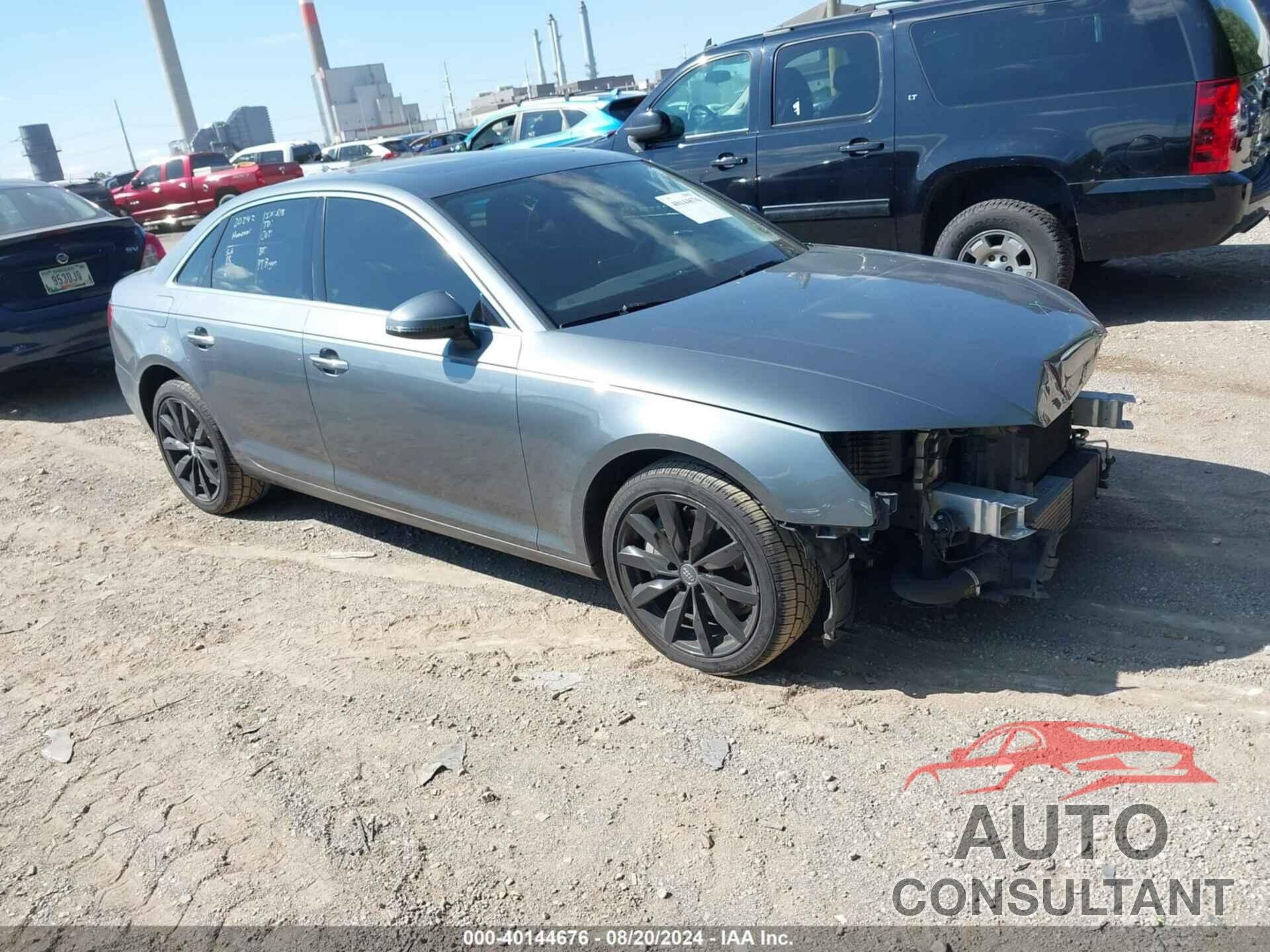 AUDI A4 2017 - WAUANAF41HN020078