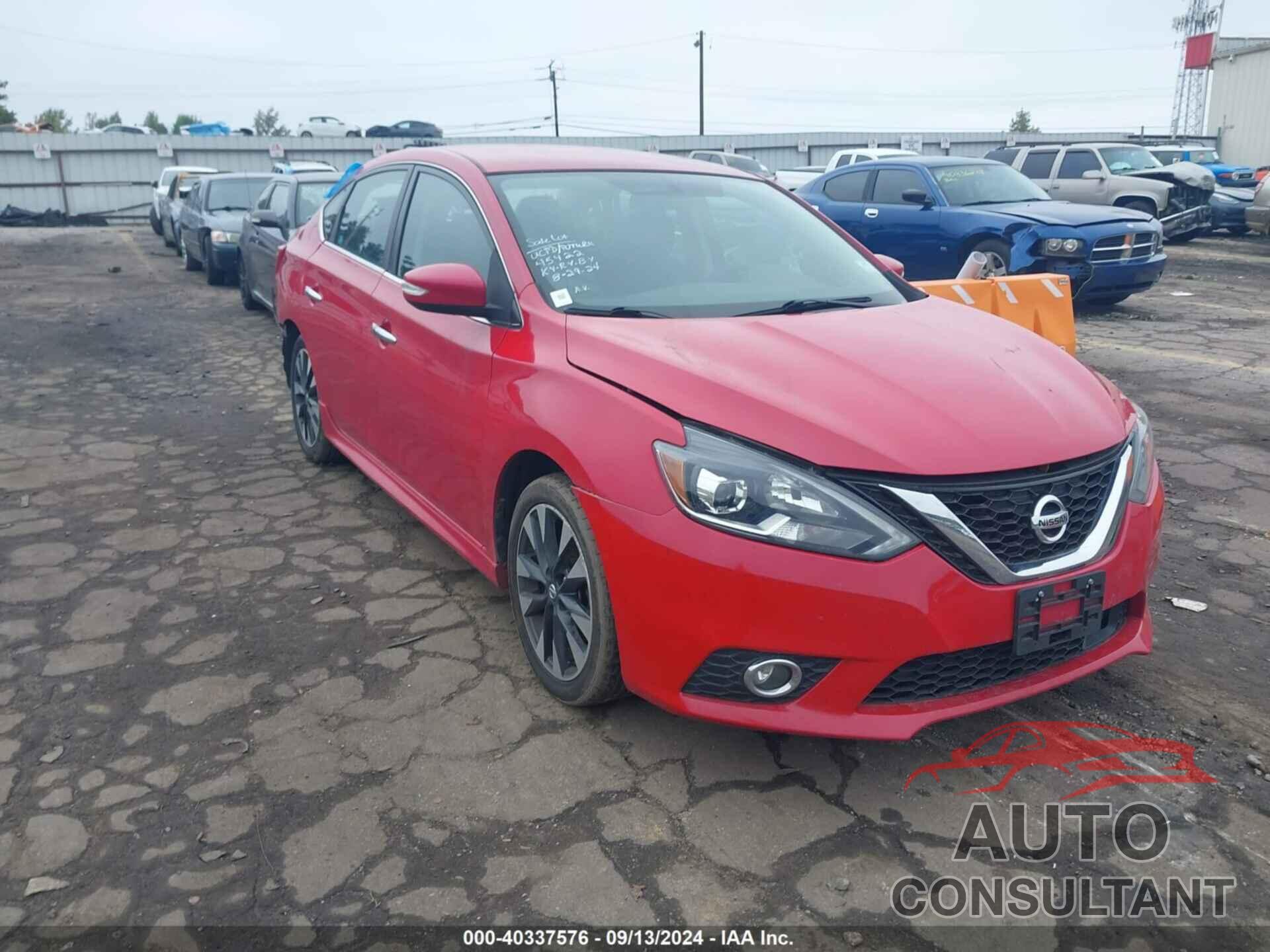 NISSAN SENTRA 2019 - 3N1AB7AP2KY329149