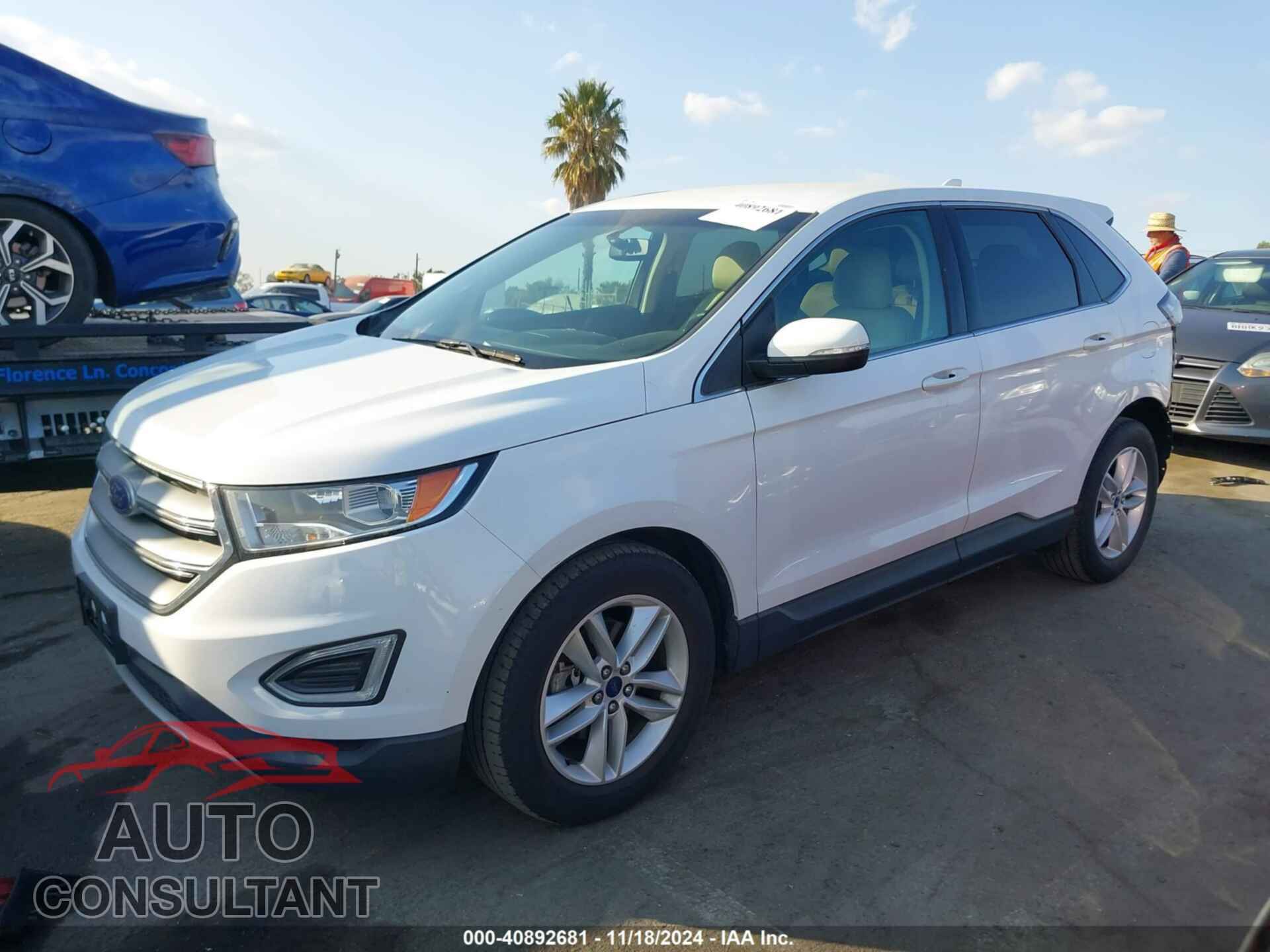 FORD EDGE 2015 - 2FMTK3J90FBB67631