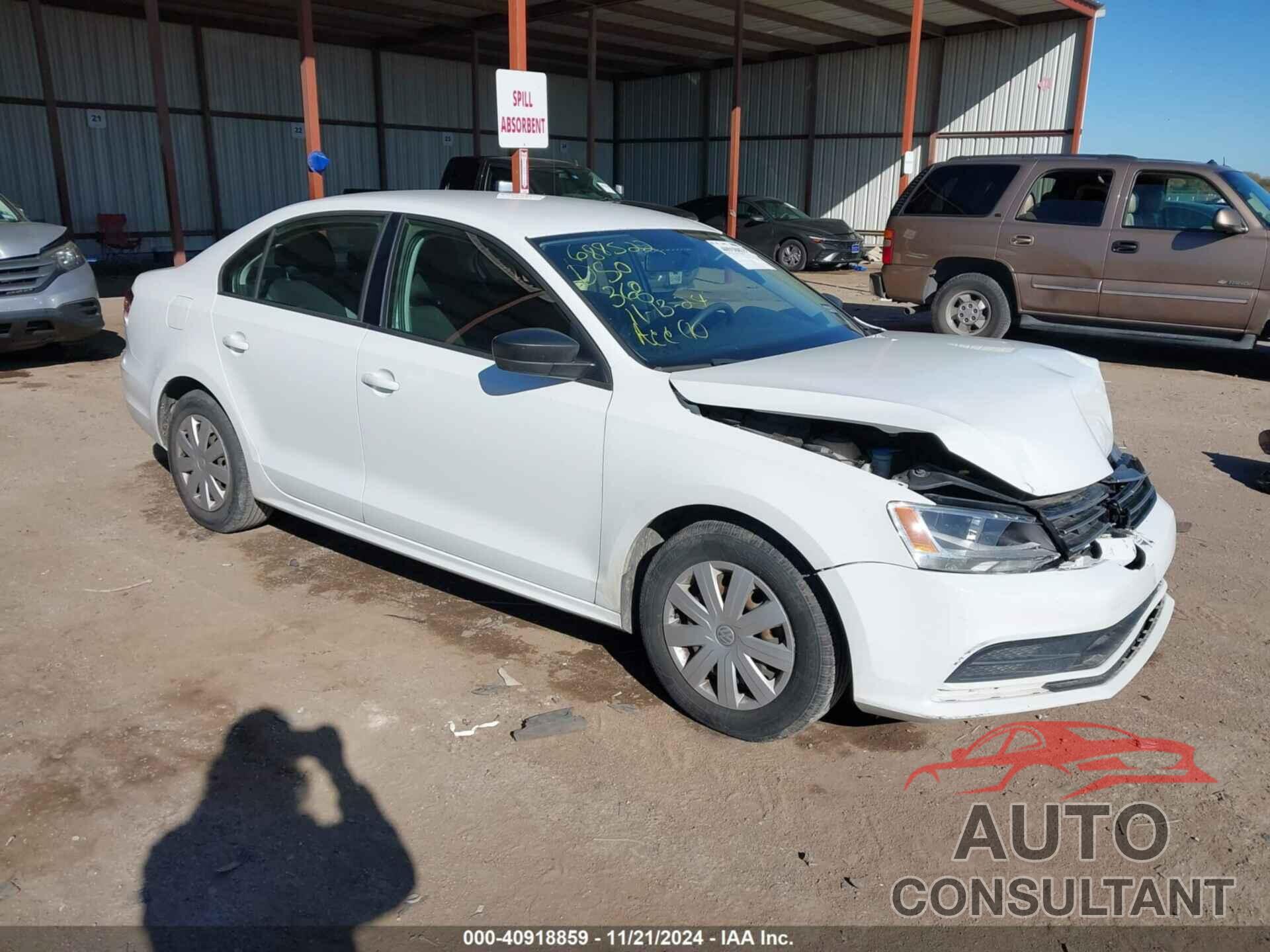 VOLKSWAGEN JETTA 2016 - 3VW267AJ6GM271916
