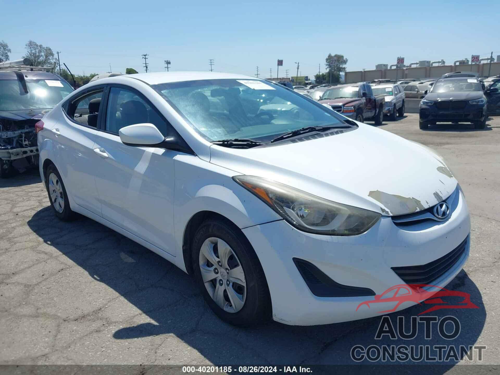 HYUNDAI ELANTRA 2016 - 5NPDH4AE4GH704940